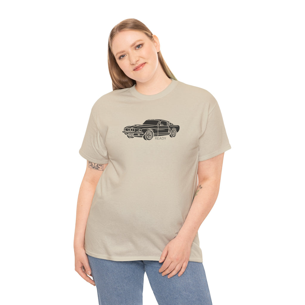 Classic Muscle Car Tee — Vintage Mustang Graphic Shirt