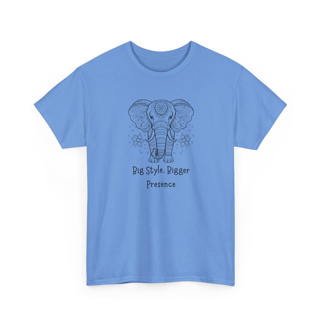 Elephant Head Tee — "Big Style. Bigger Presence" Graphic T-Shirt