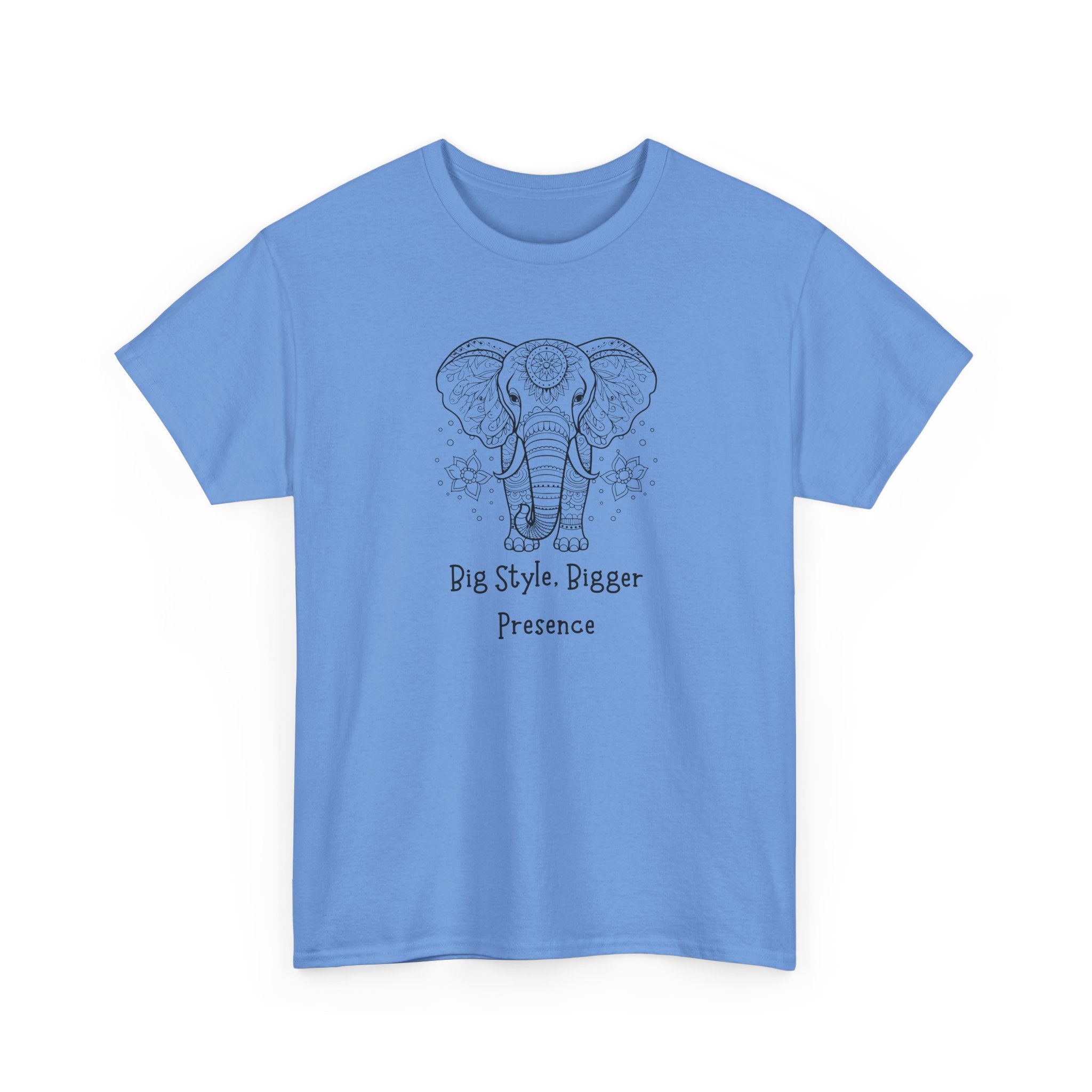 Elephant Head Tee — "Big Style. Bigger Presence" Graphic T-Shirt