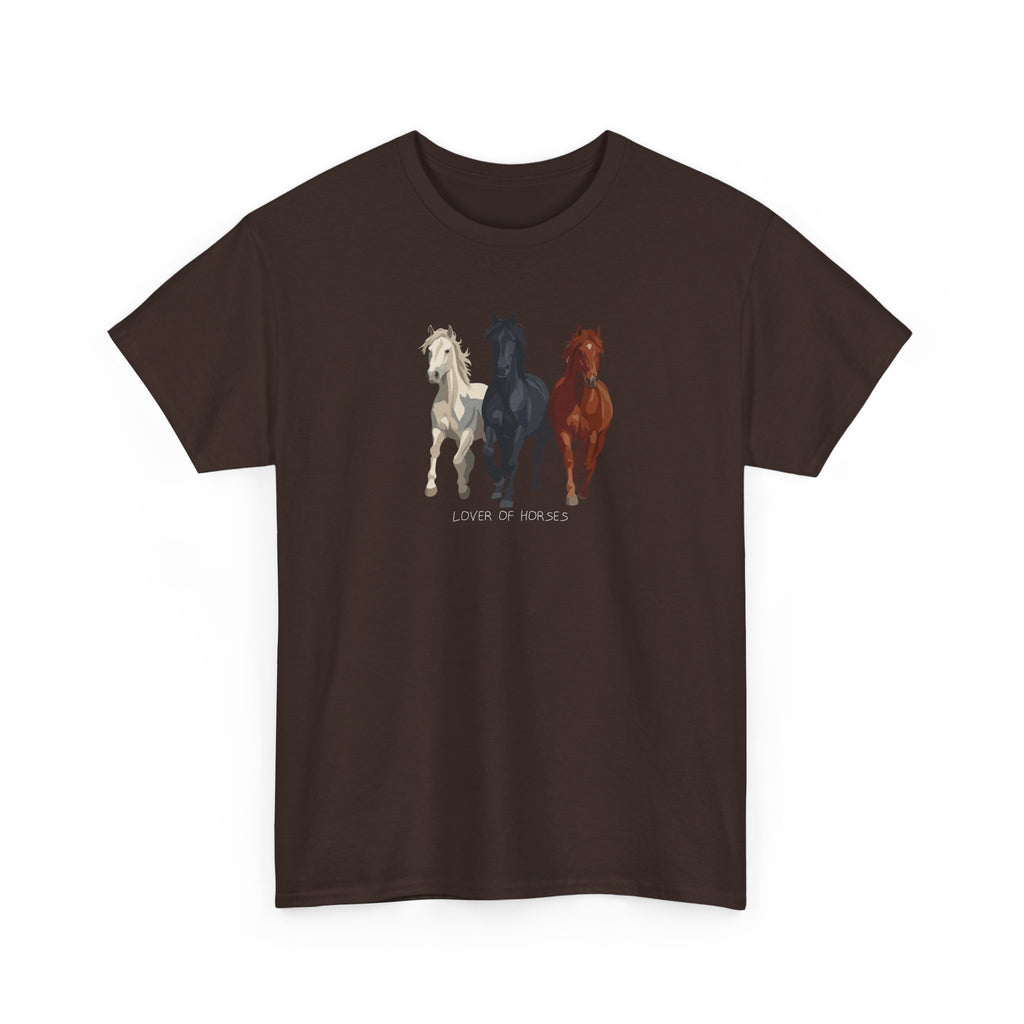 T-Shirt — Three Horses 'Love is Love' Pride Graphic Tee