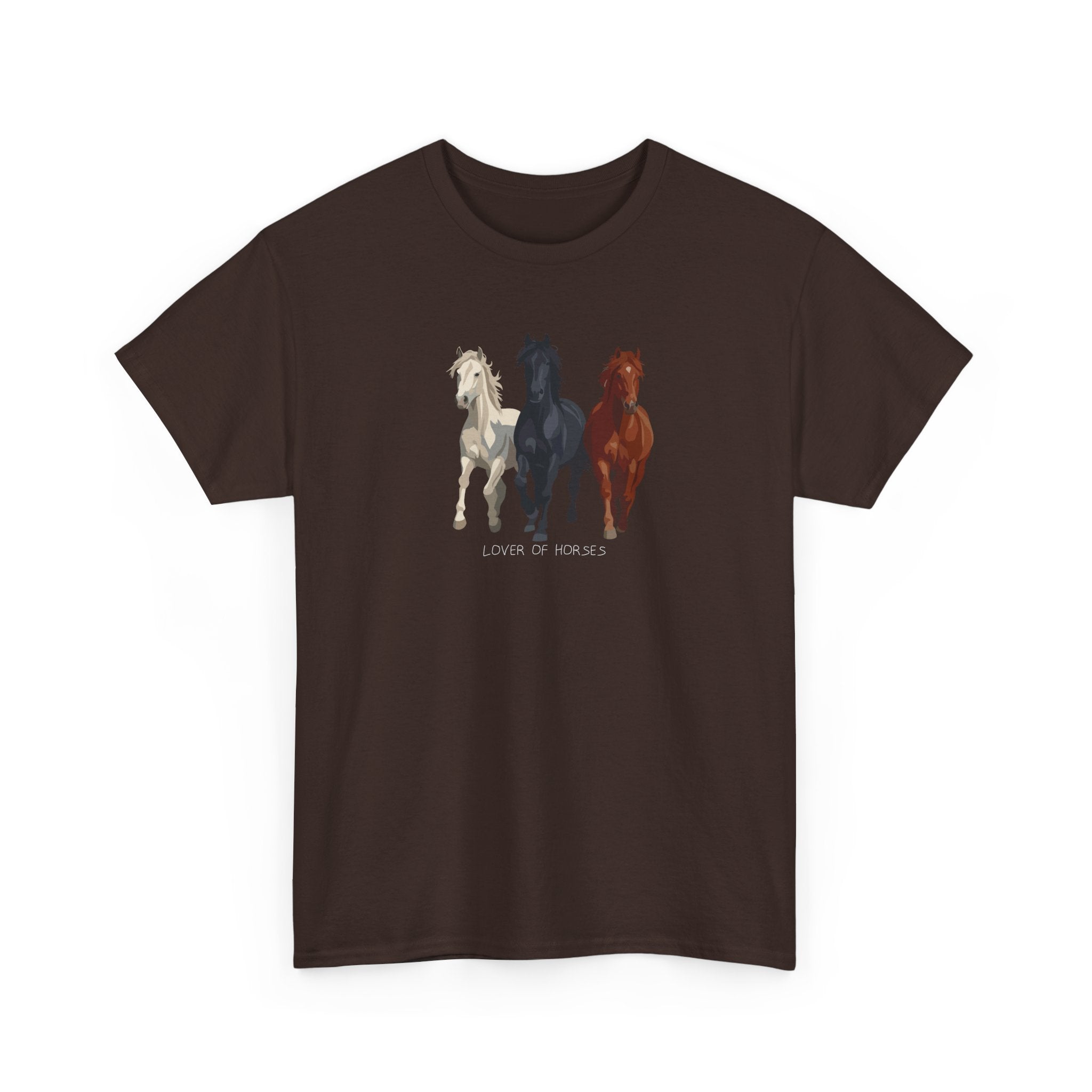 T-Shirt — Three Horses 'Love is Love' Pride Graphic Tee