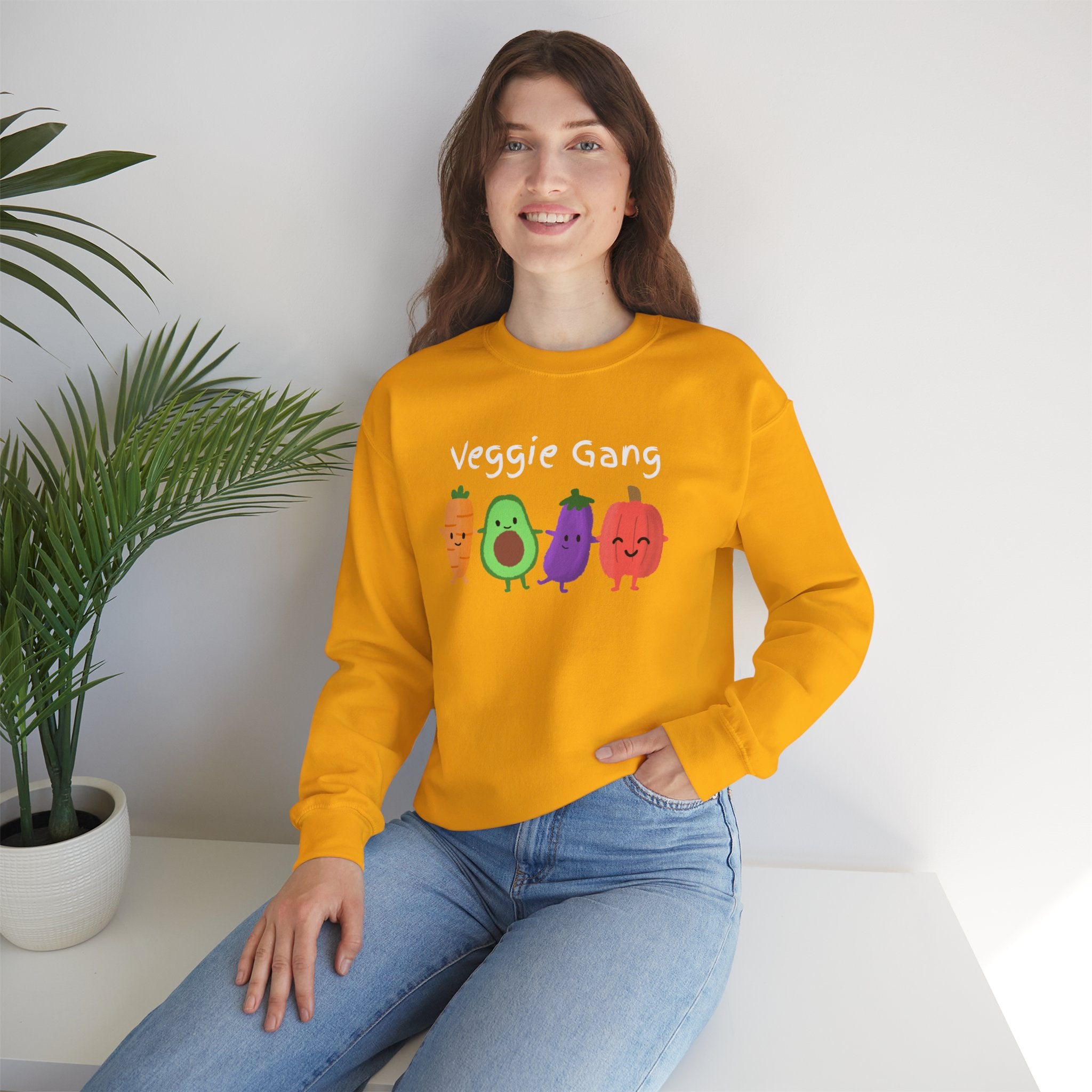 Anxiety Crewneck Sweatshirt — "Different Day Same Anxiety" Cute Cartoon Comfort Pullover