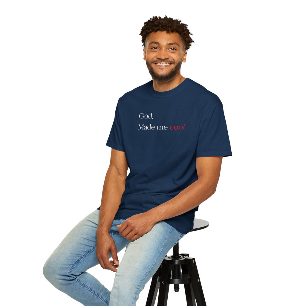 God Made Me Cool T-Shirt — Christian Inspirational Tee
