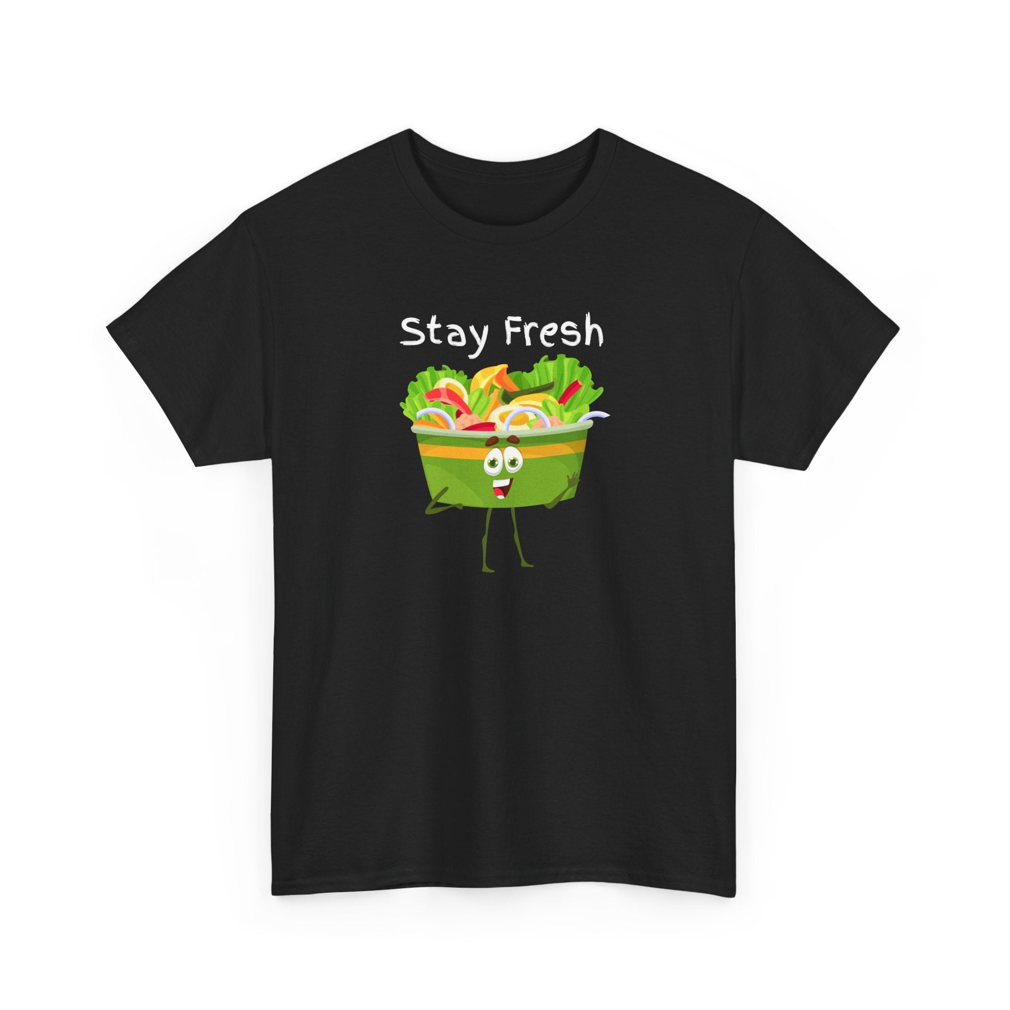 Stay Fresh Salad Tee – Cute Veggie Graphic T-Shirt
