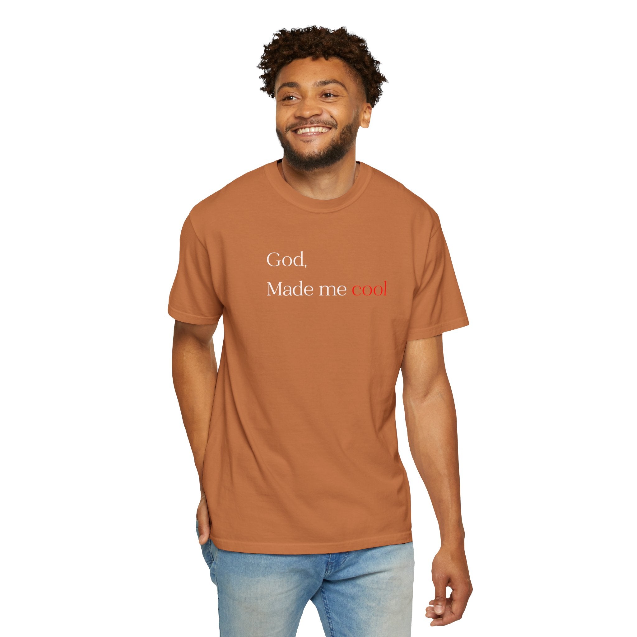 God Made Me Cool T-Shirt — Christian Inspirational Tee
