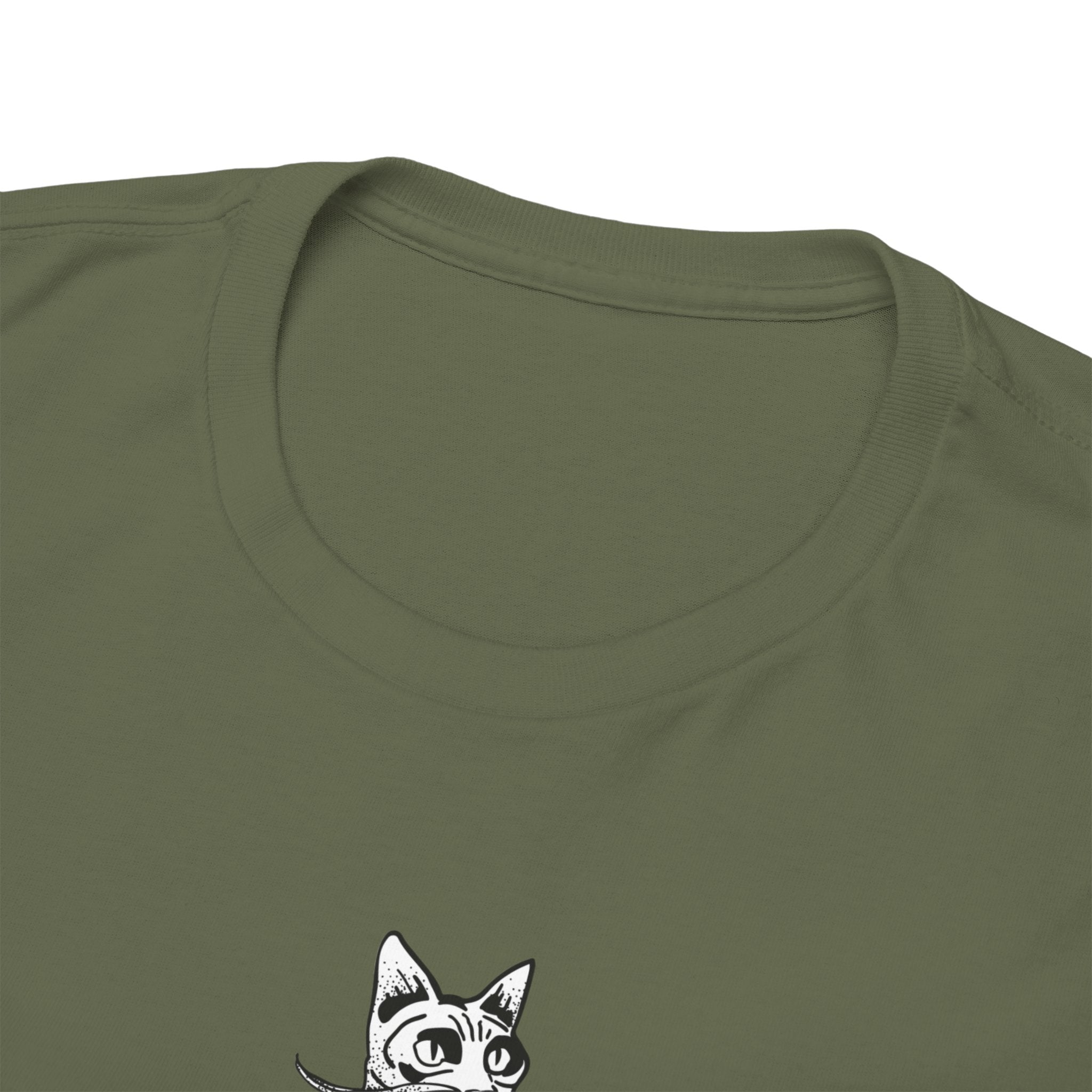 T-Shirt — 'Wine because adulting is so hard' Cat Wine Graphic Tee