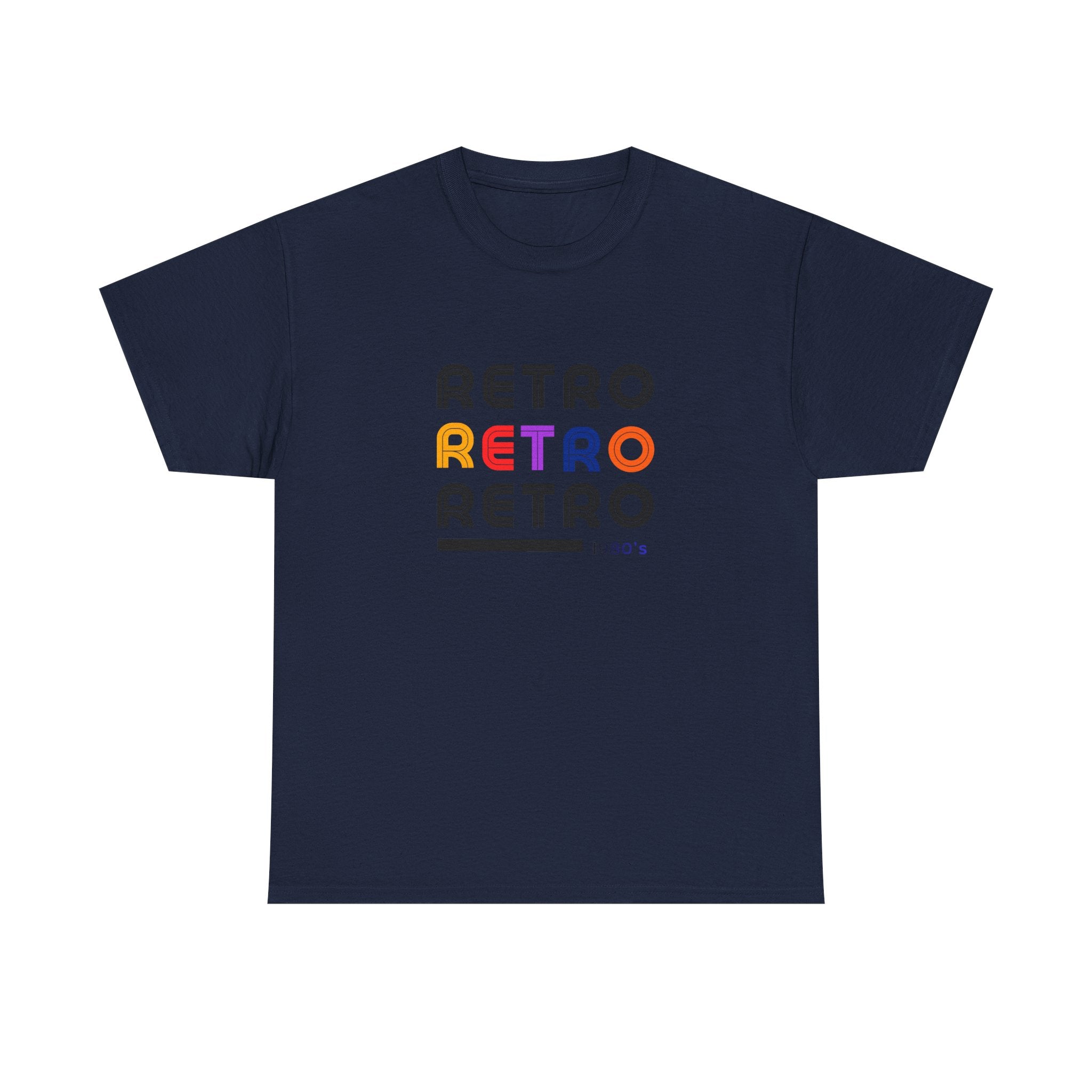 Retro Repeat Tee — Vintage 1980s-Inspired Graphic T-Shirt