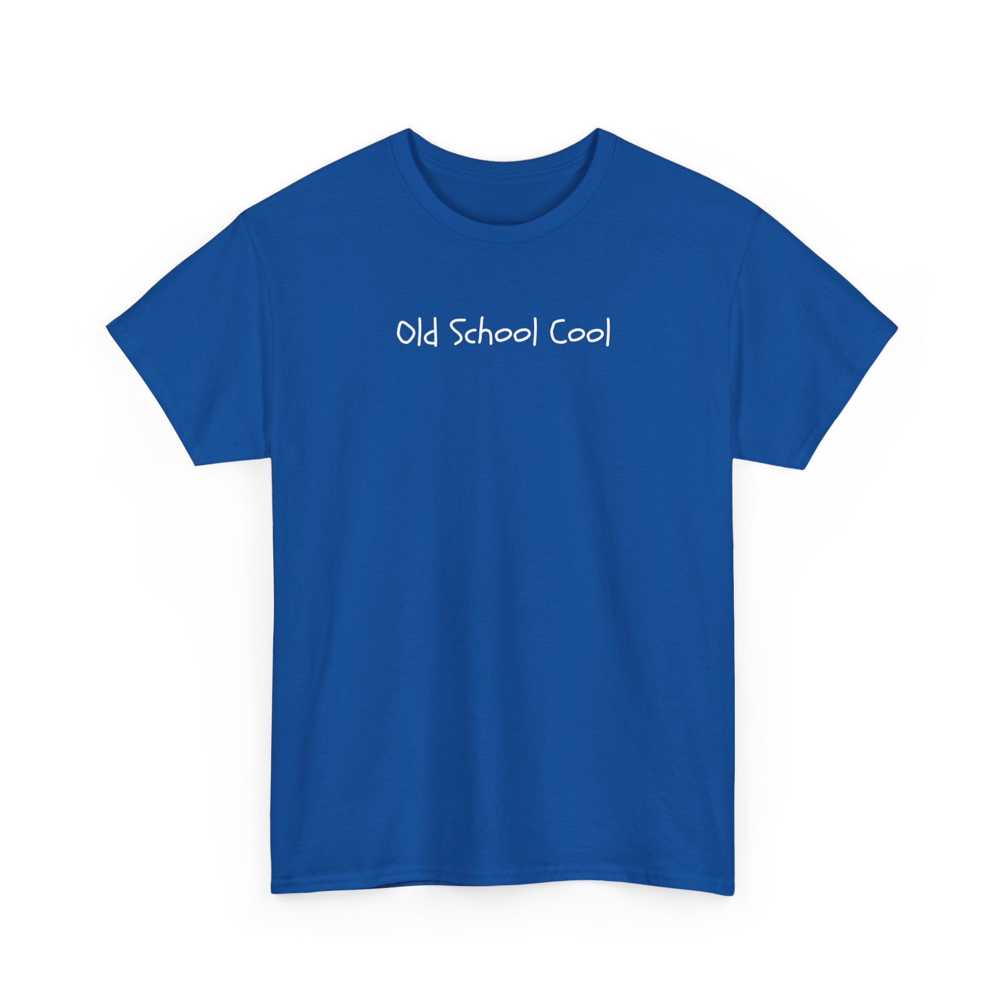 Old School Cool T-Shirt — Minimal Retro Graphic Tee
