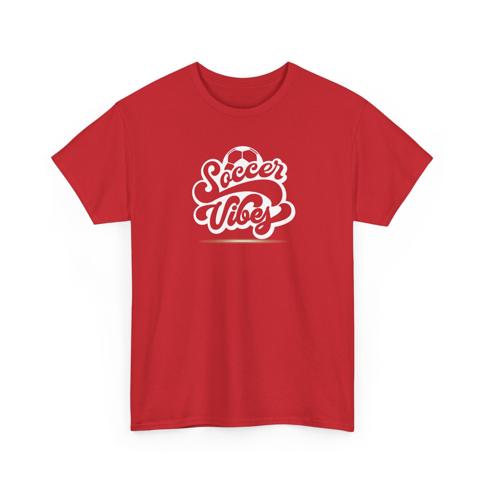 Soccer Vibes T-Shirt — Retro Script Soccer Tee