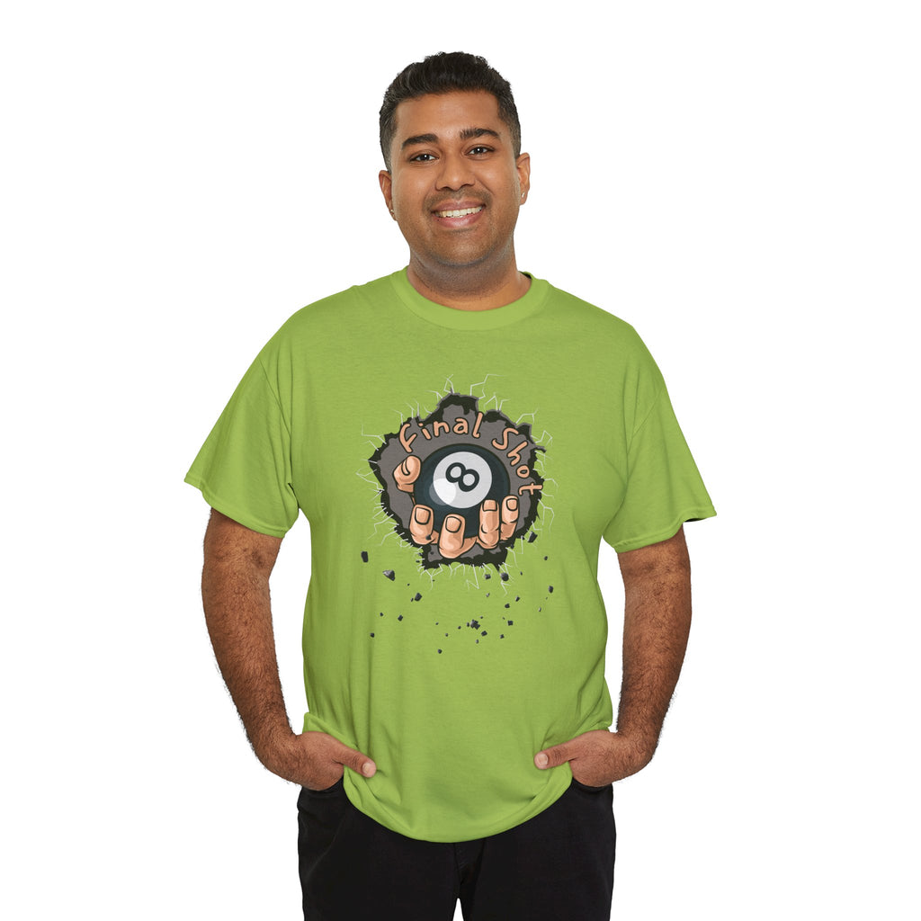 Eight Ball Pocket Tee — "Final Say" Billiards Graphic Shirt