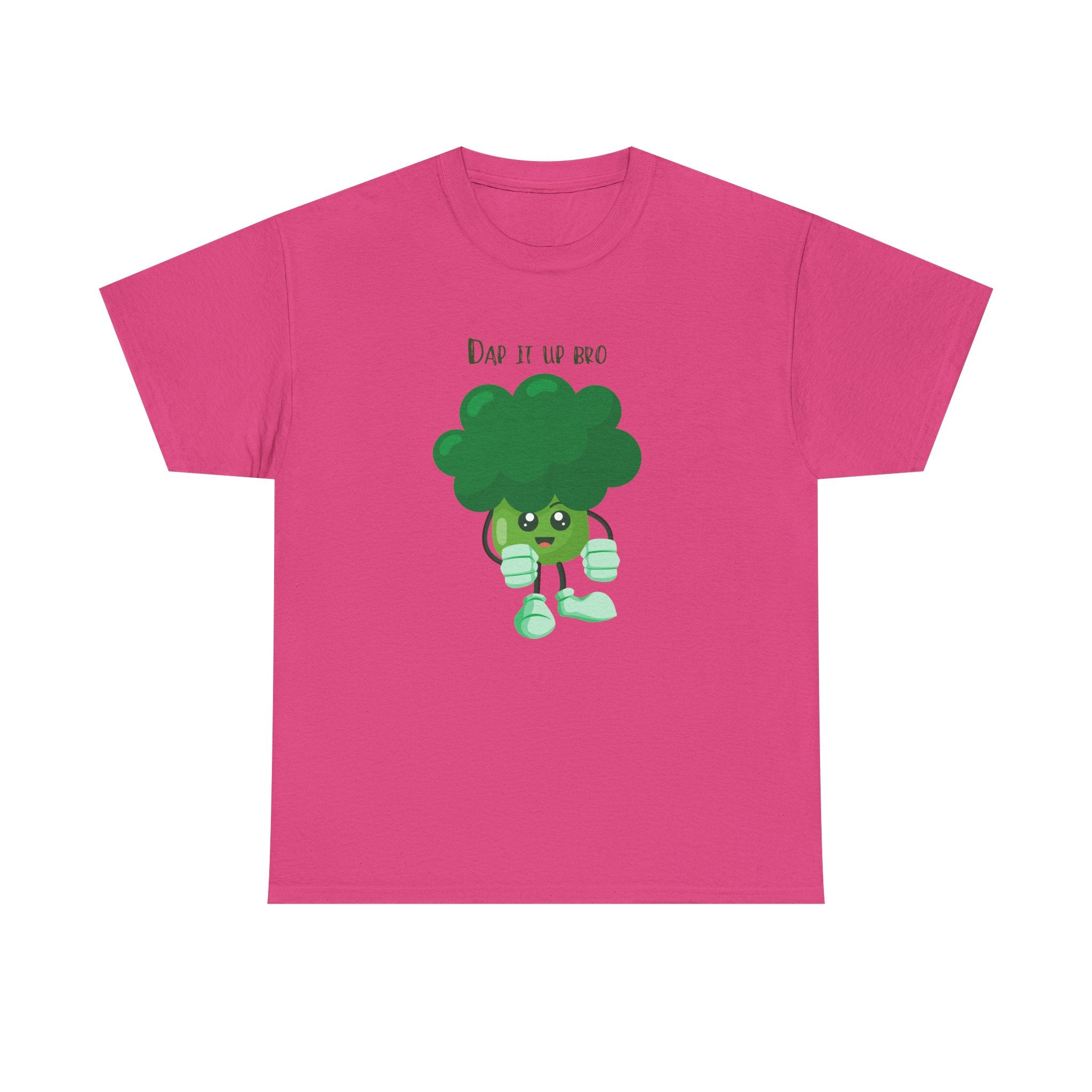 Broccoli Buddy T‑Shirt — Cute 'Eat Yo Veg' Veggie Graphic Tee