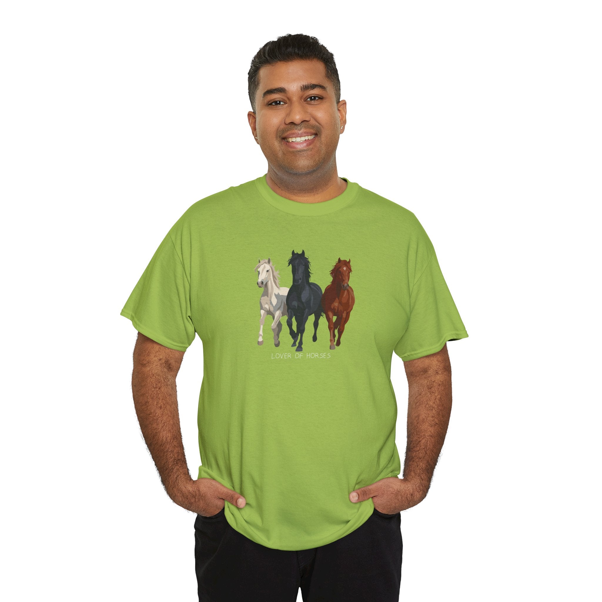 T-Shirt — Three Horses 'Love is Love' Pride Graphic Tee