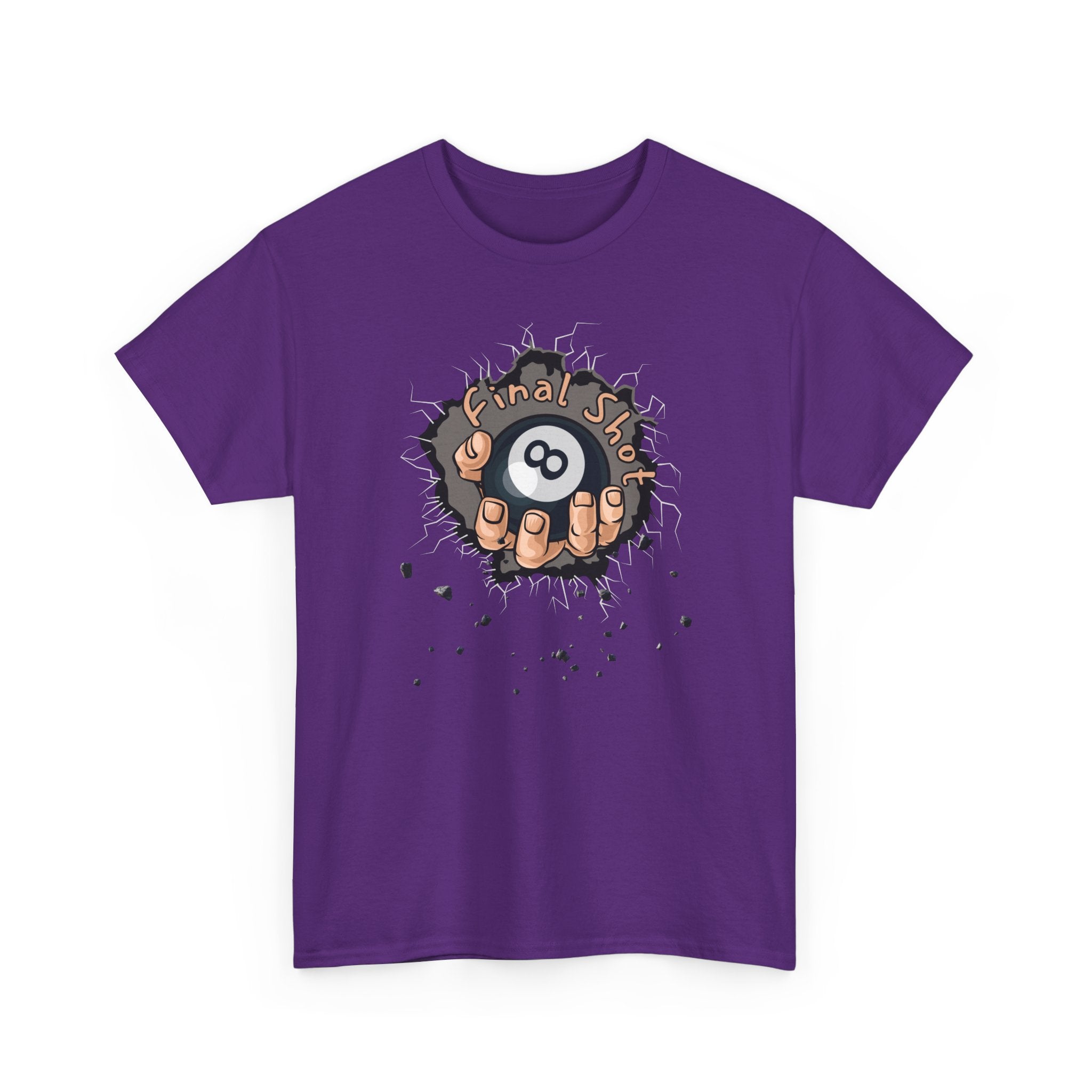 Eight Ball Pocket Tee — "Final Say" Billiards Graphic Shirt