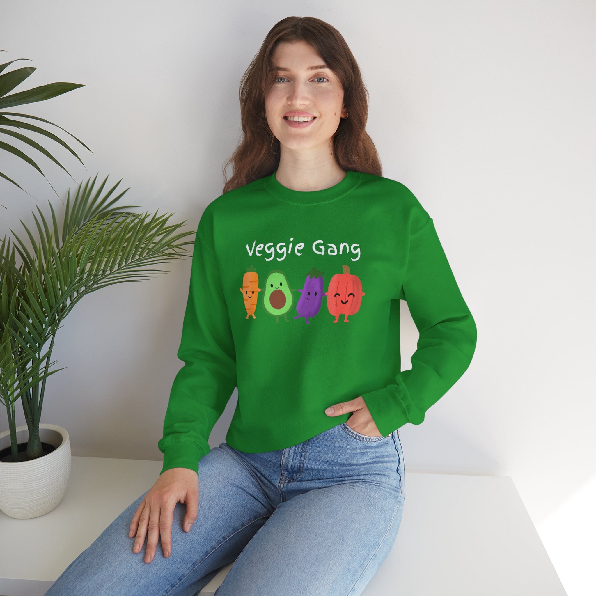 Anxiety Crewneck Sweatshirt — "Different Day Same Anxiety" Cute Cartoon Comfort Pullover