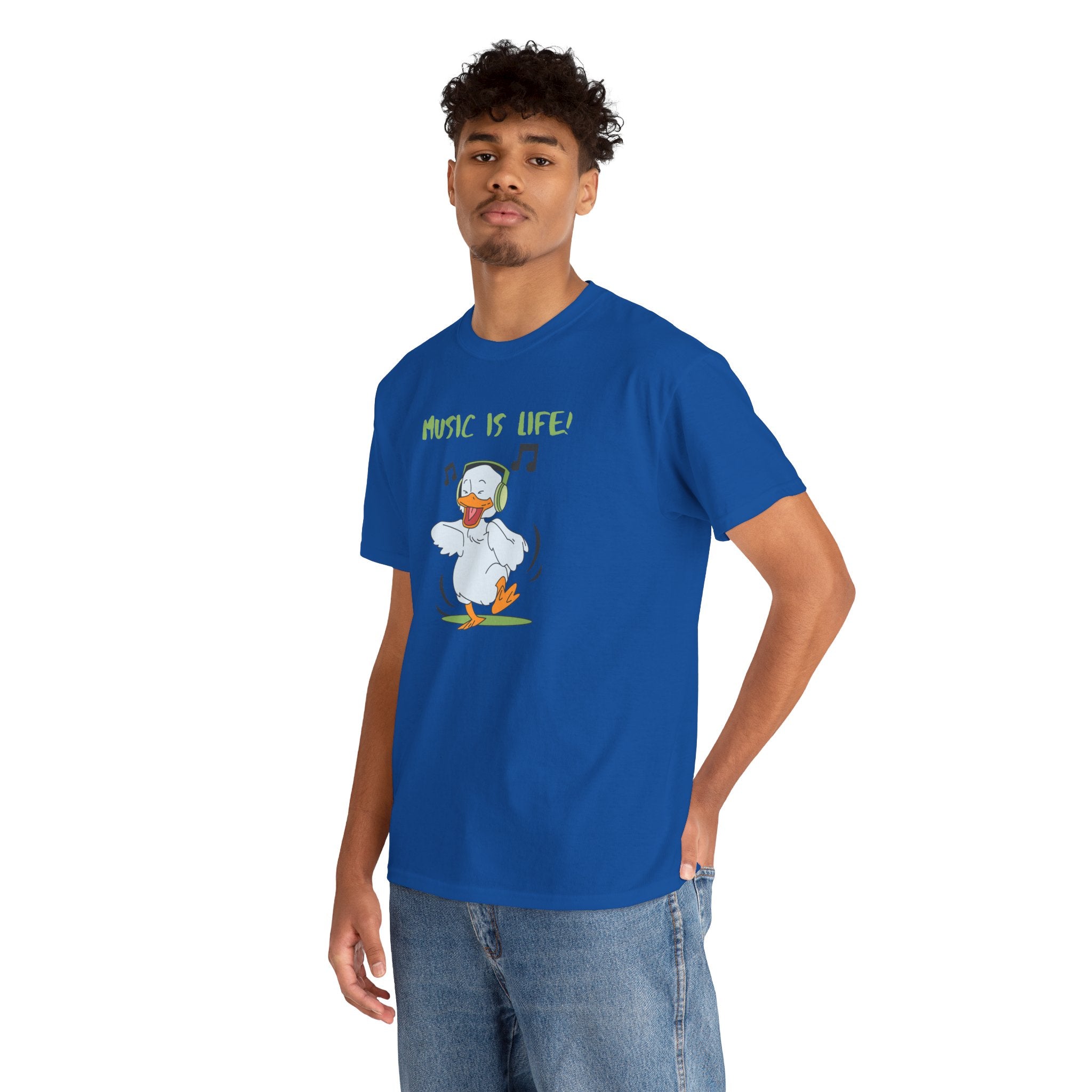 Music Is Life Duck T‑Shirt
