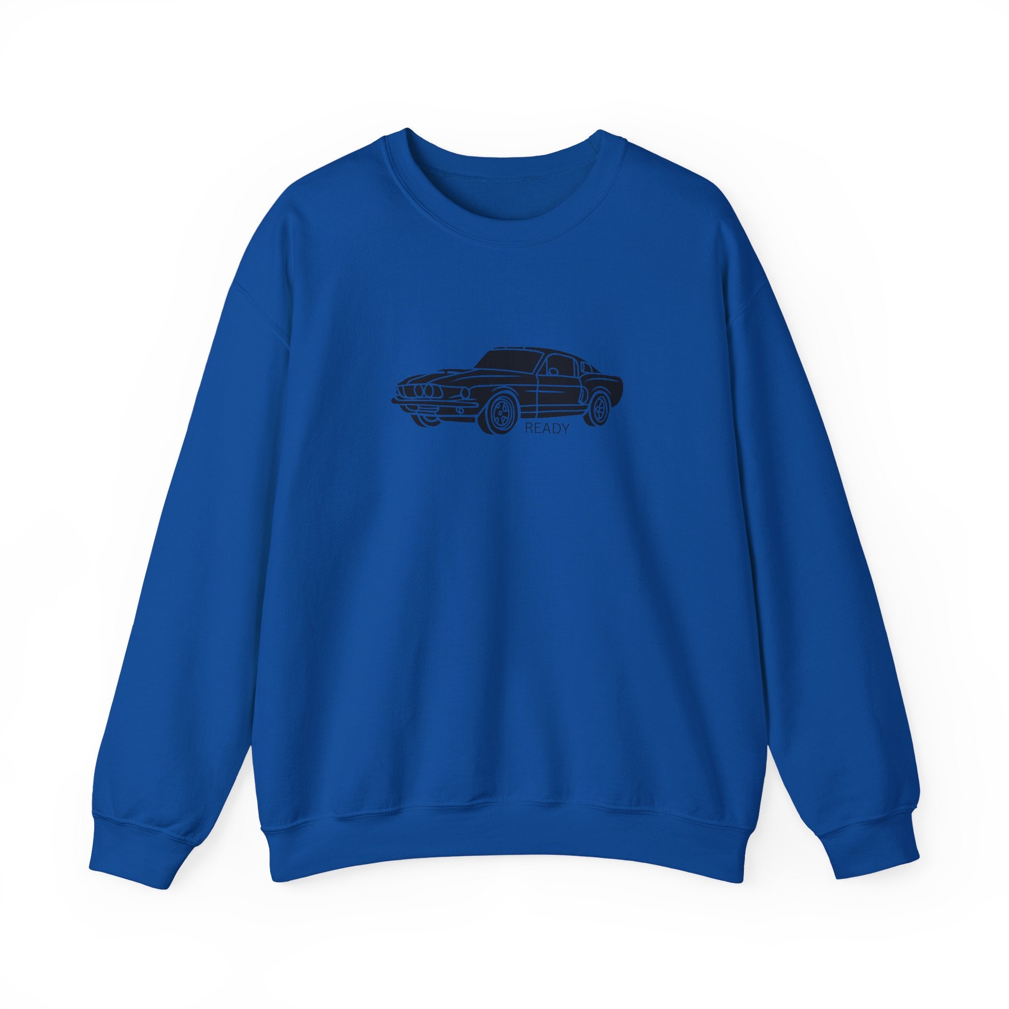 Classic Mustang Outline Crewneck Sweatshirt