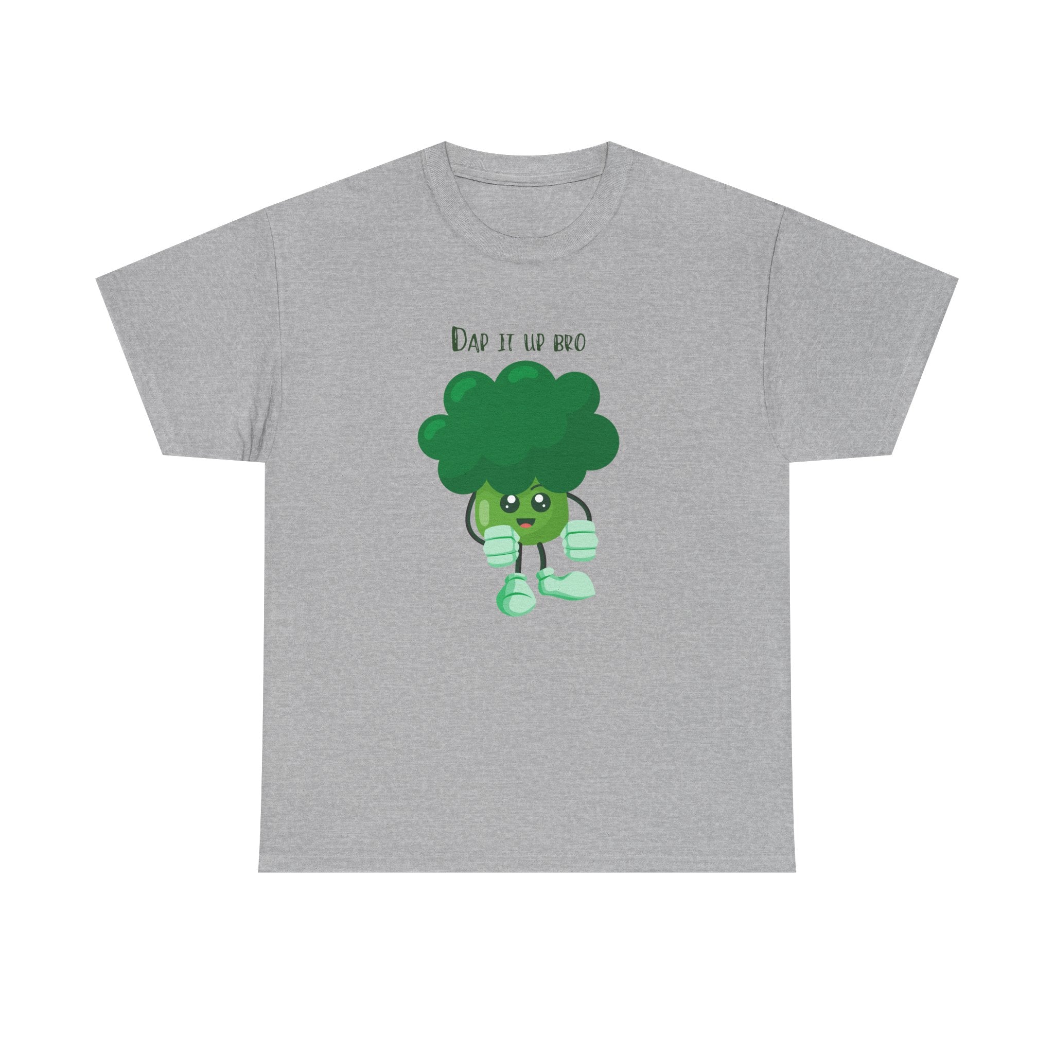 Broccoli Buddy T‑Shirt — Cute 'Eat Yo Veg' Veggie Graphic Tee