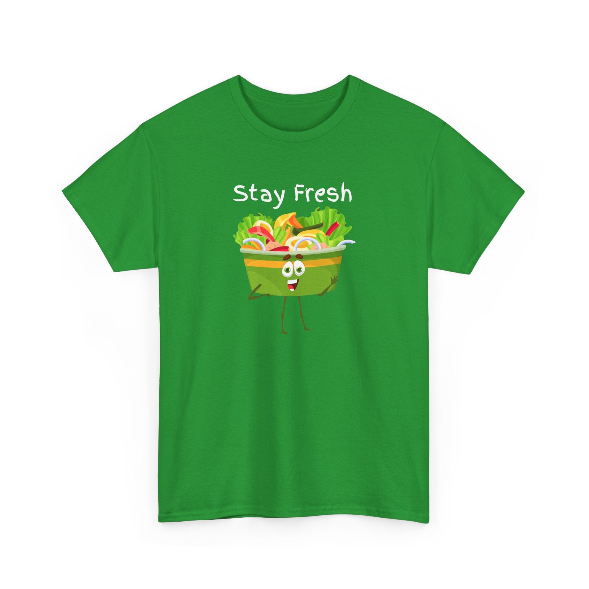 Stay Fresh Salad Tee – Cute Veggie Graphic T-Shirt