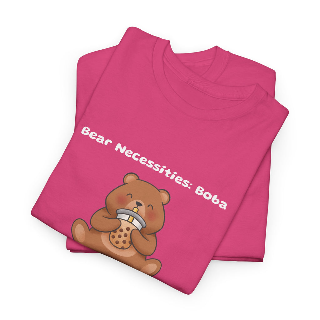 Bear Necessities: Boba Tee — Cute Bubble Tea Bear Graphic T-Shirt