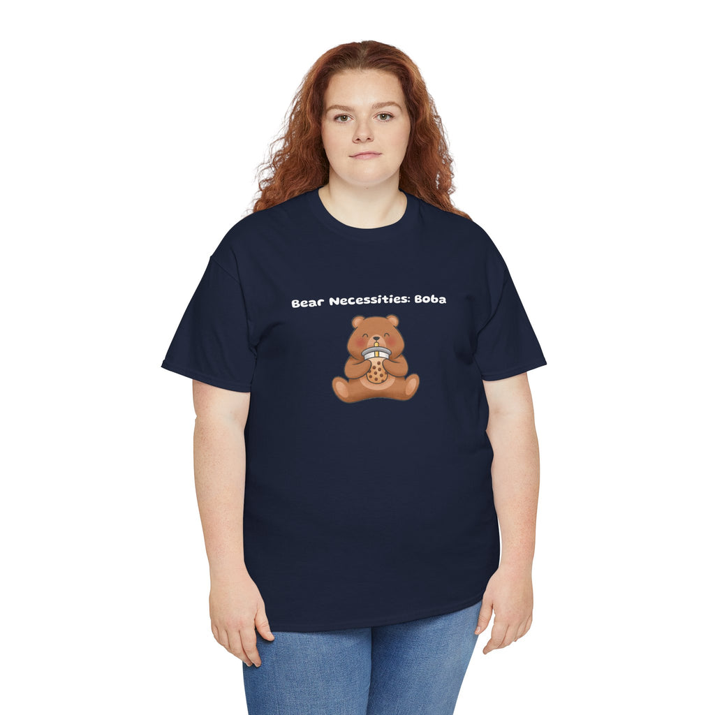Bear Necessities: Boba Tee — Cute Bubble Tea Bear Graphic T-Shirt