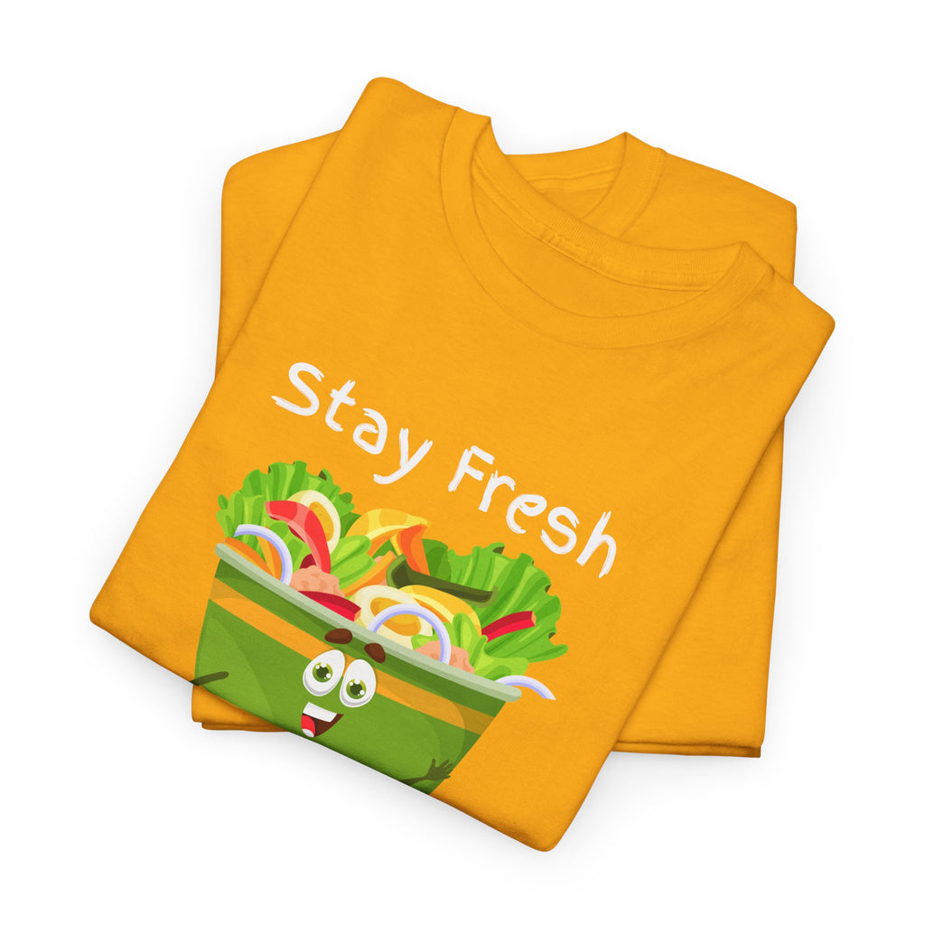 Stay Fresh Salad Tee – Cute Veggie Graphic T-Shirt