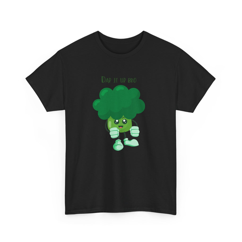 Broccoli Buddy T‑Shirt — Cute 'Eat Yo Veg' Veggie Graphic Tee
