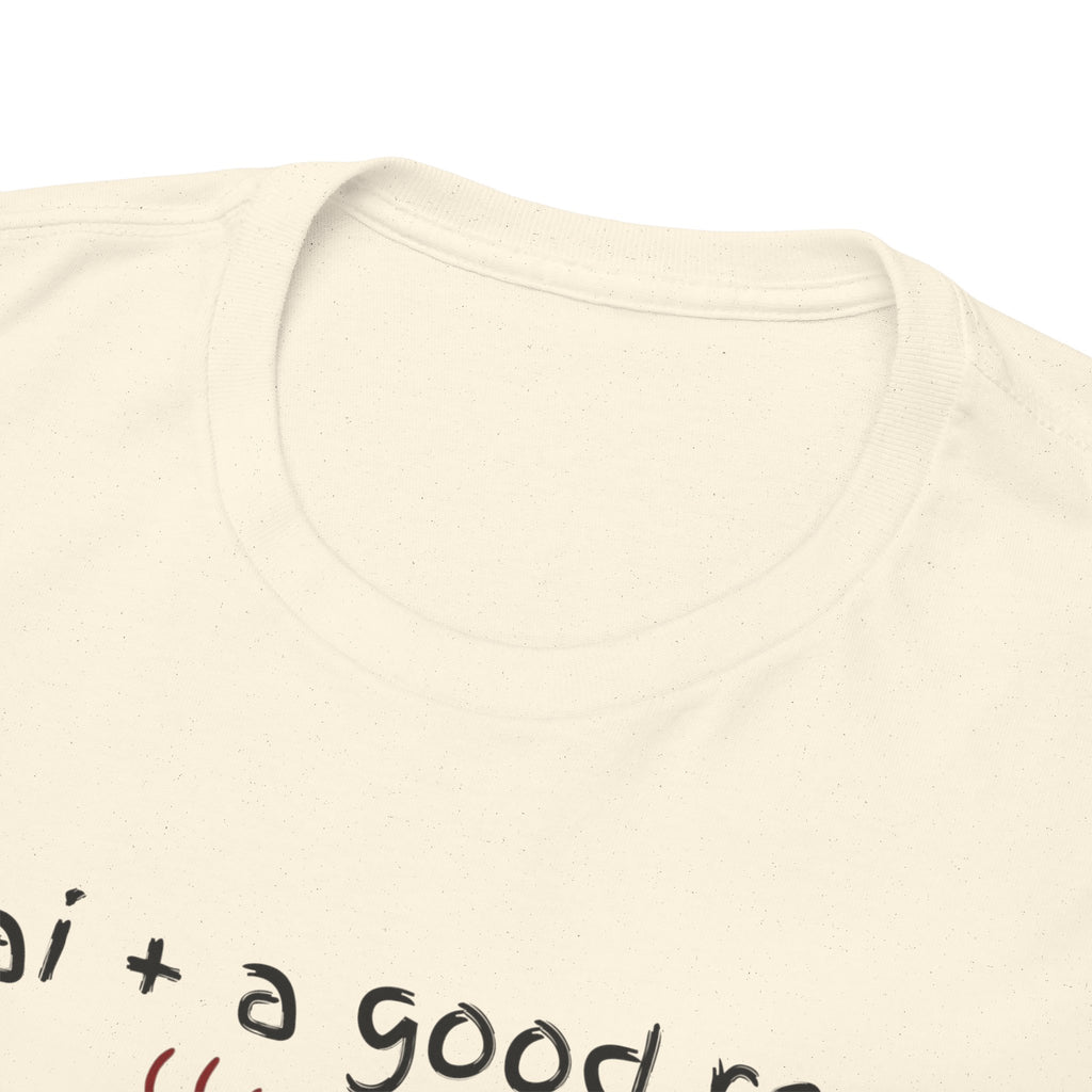 Chai + A Good Read T-Shirt — Tea & Books Graphic Tee for Book Lovers