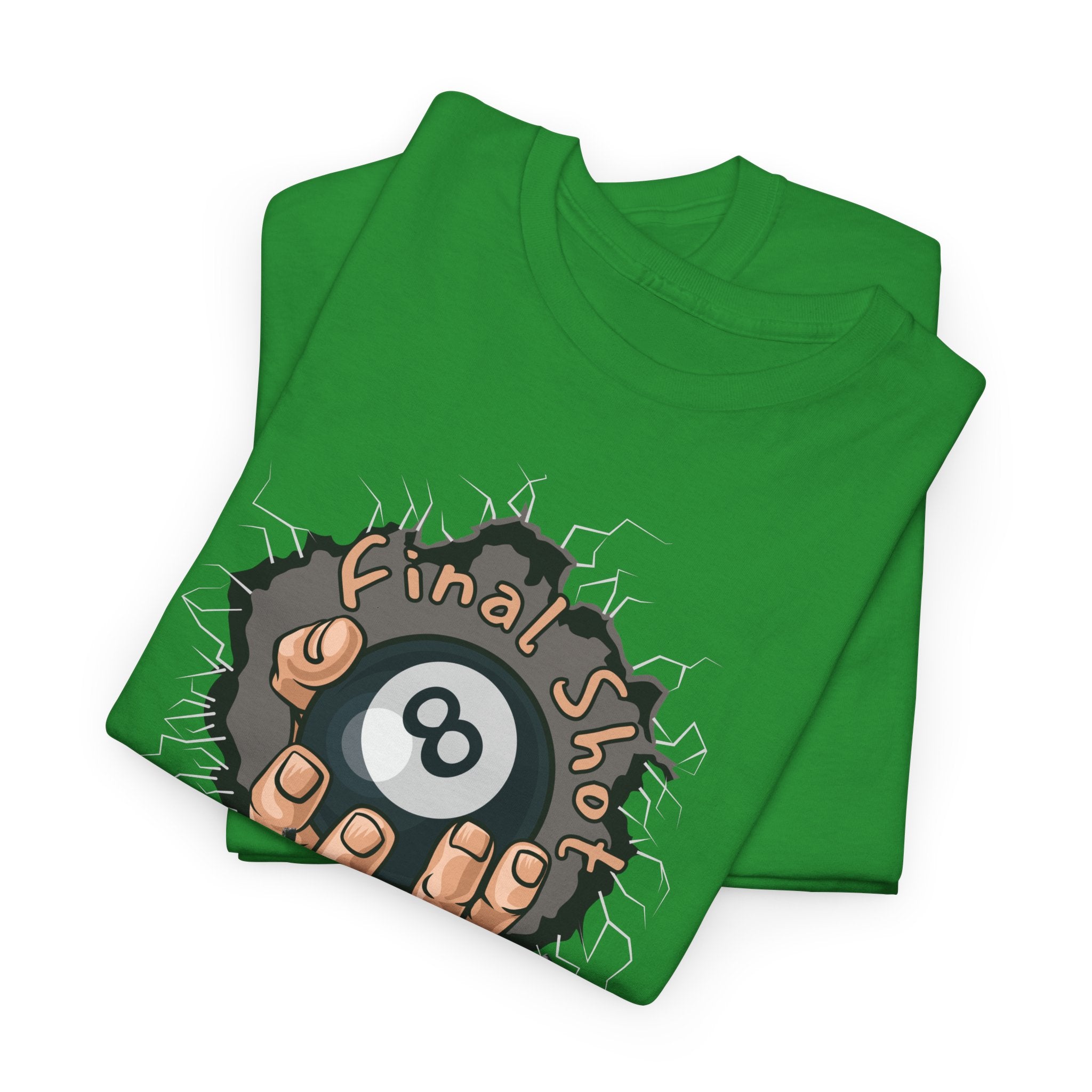 Eight Ball Pocket Tee — "Final Say" Billiards Graphic Shirt