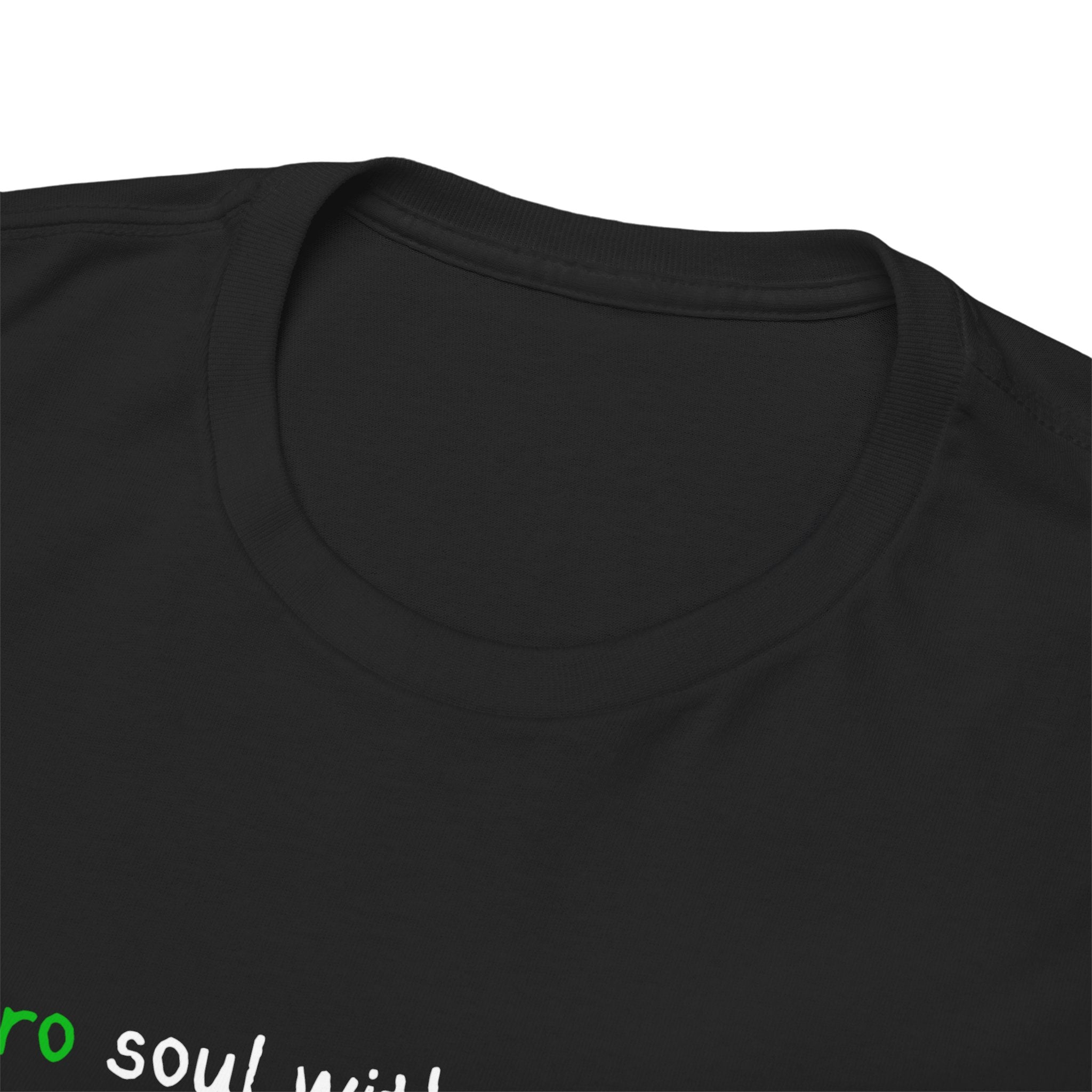 Retro Soul Tee - "Retro soul with wifi issues." Vintage Text Graphic T-Shirt