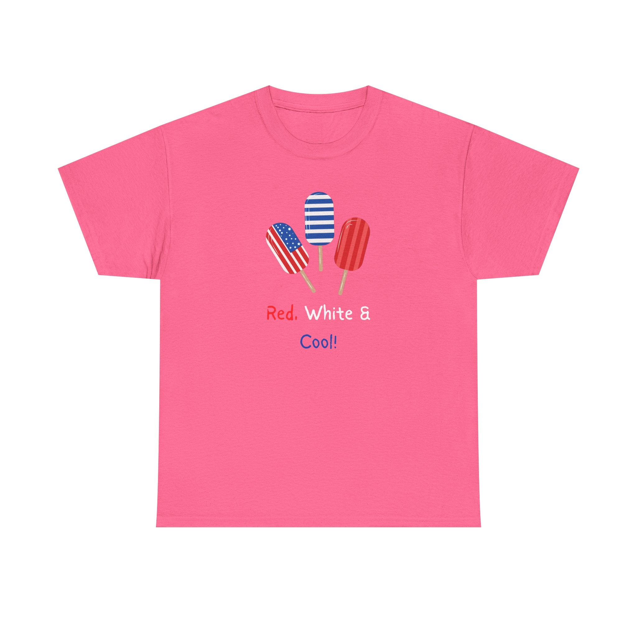 Patriotic Popsicle Tee – "Red, White & Cool" 4th of July T-Shirt