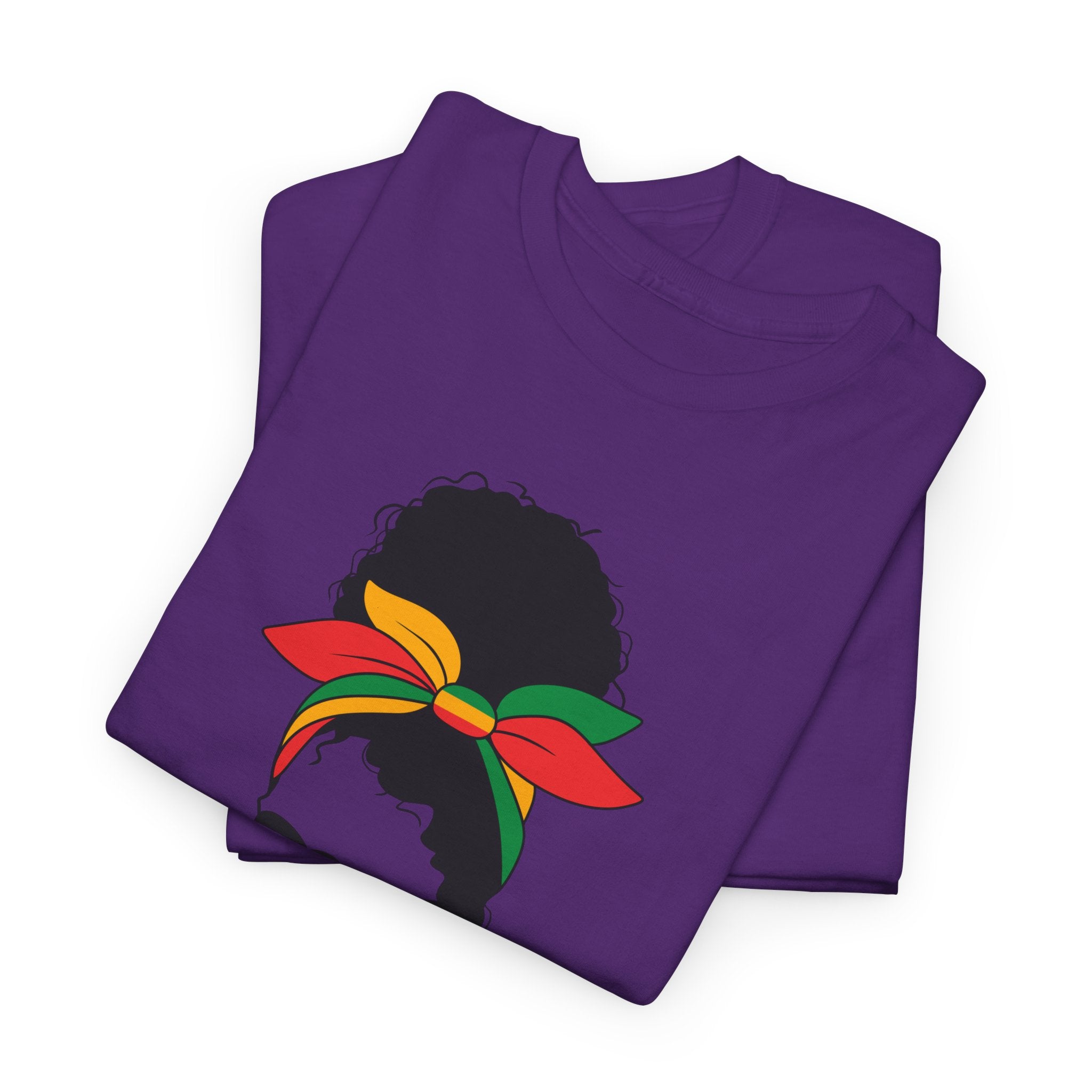 Juneteenth Afro Puff Tee — Juneteenth Celebration T-Shirt