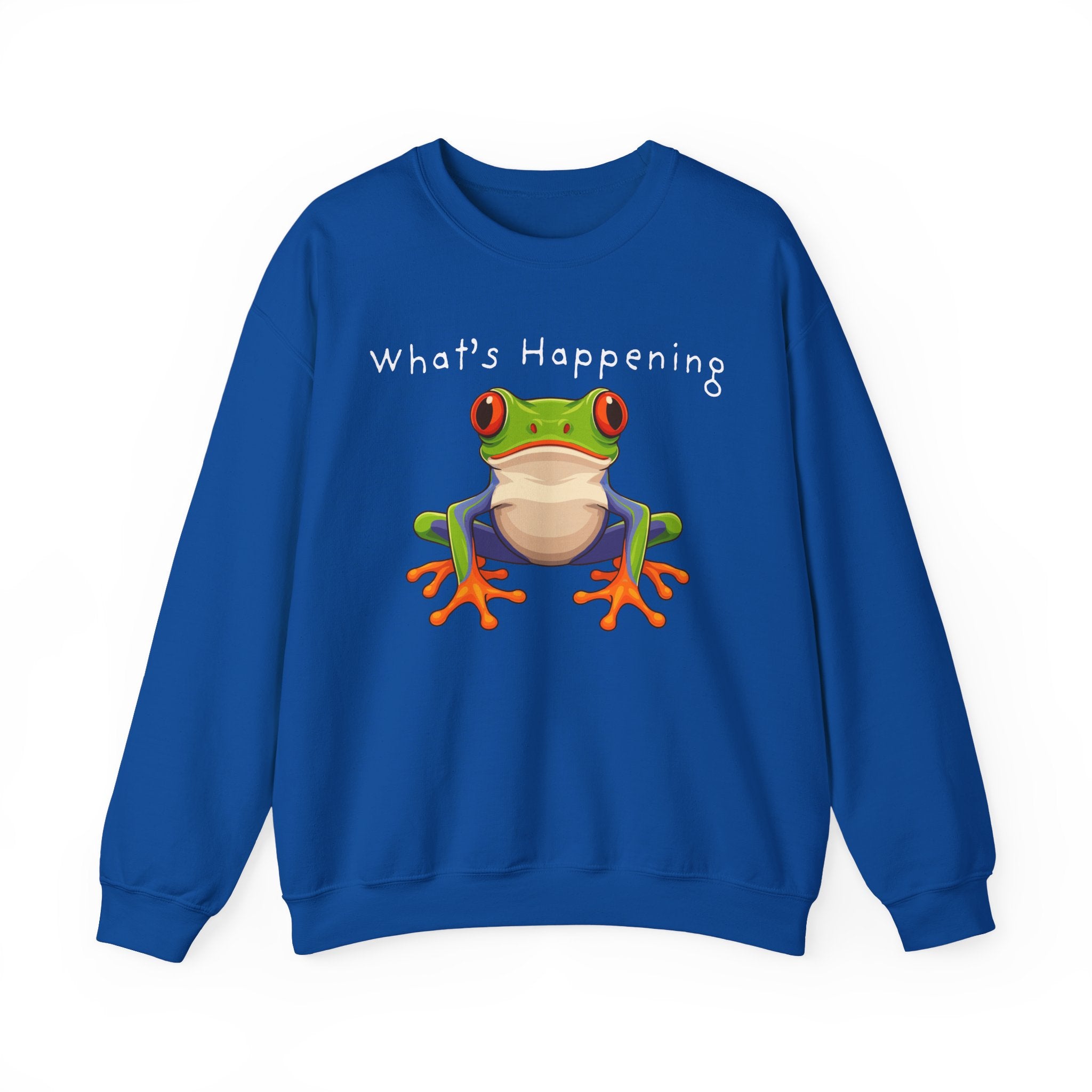 What's Happening Frog Crewneck Sweatshirt