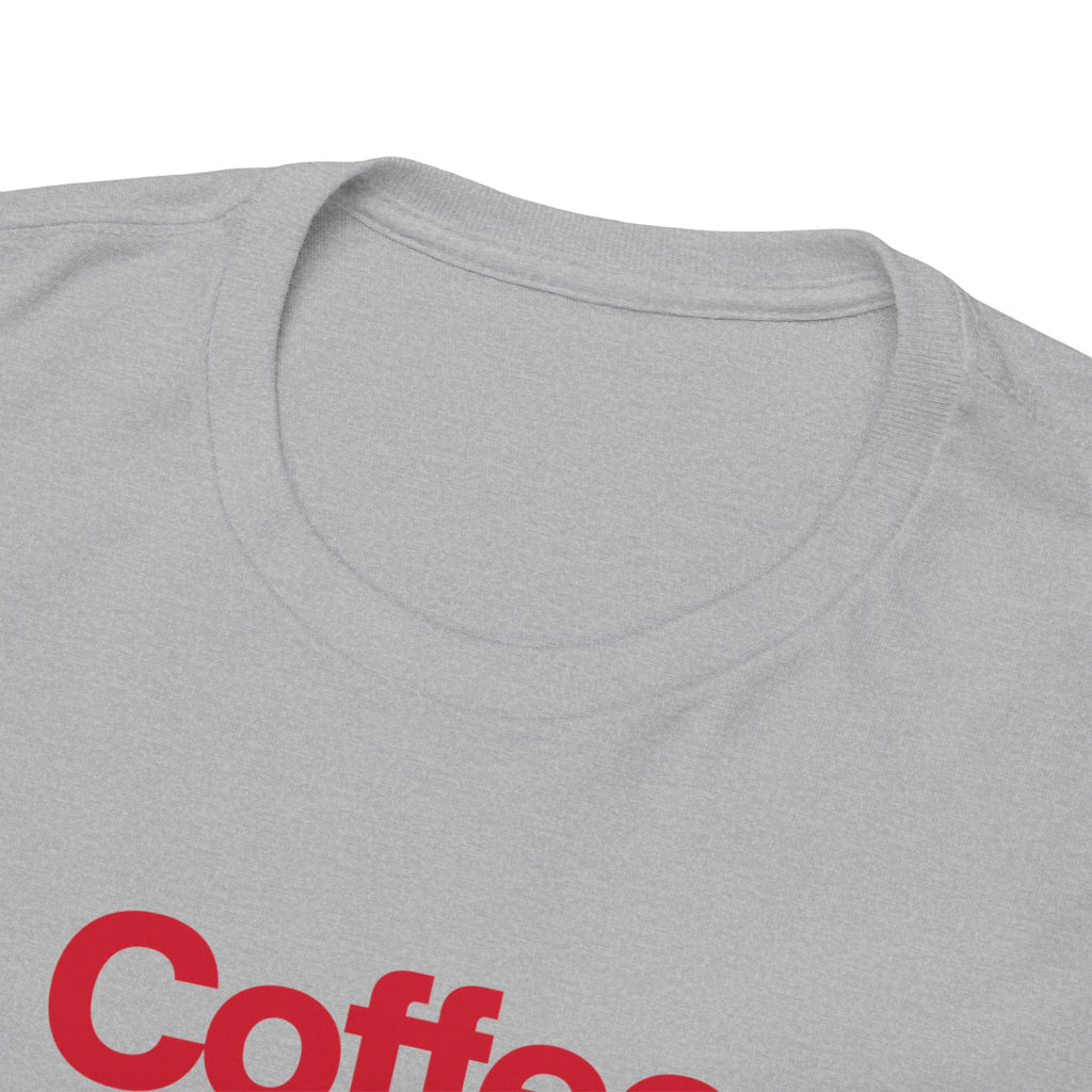 Coffee Lovers T-Shirt — Cute Red Coffee Cup Graphic Tee