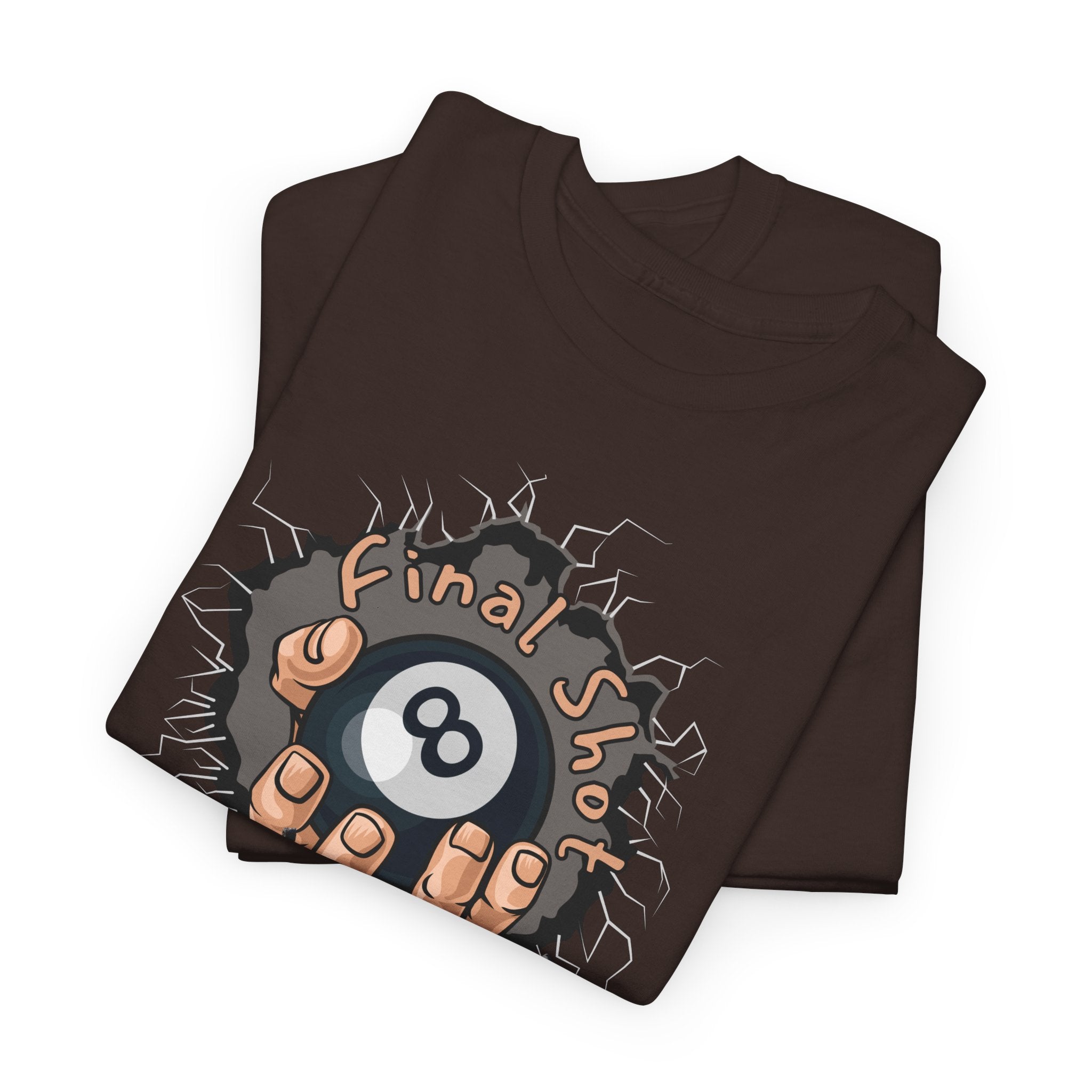 Eight Ball Pocket Tee — "Final Say" Billiards Graphic Shirt