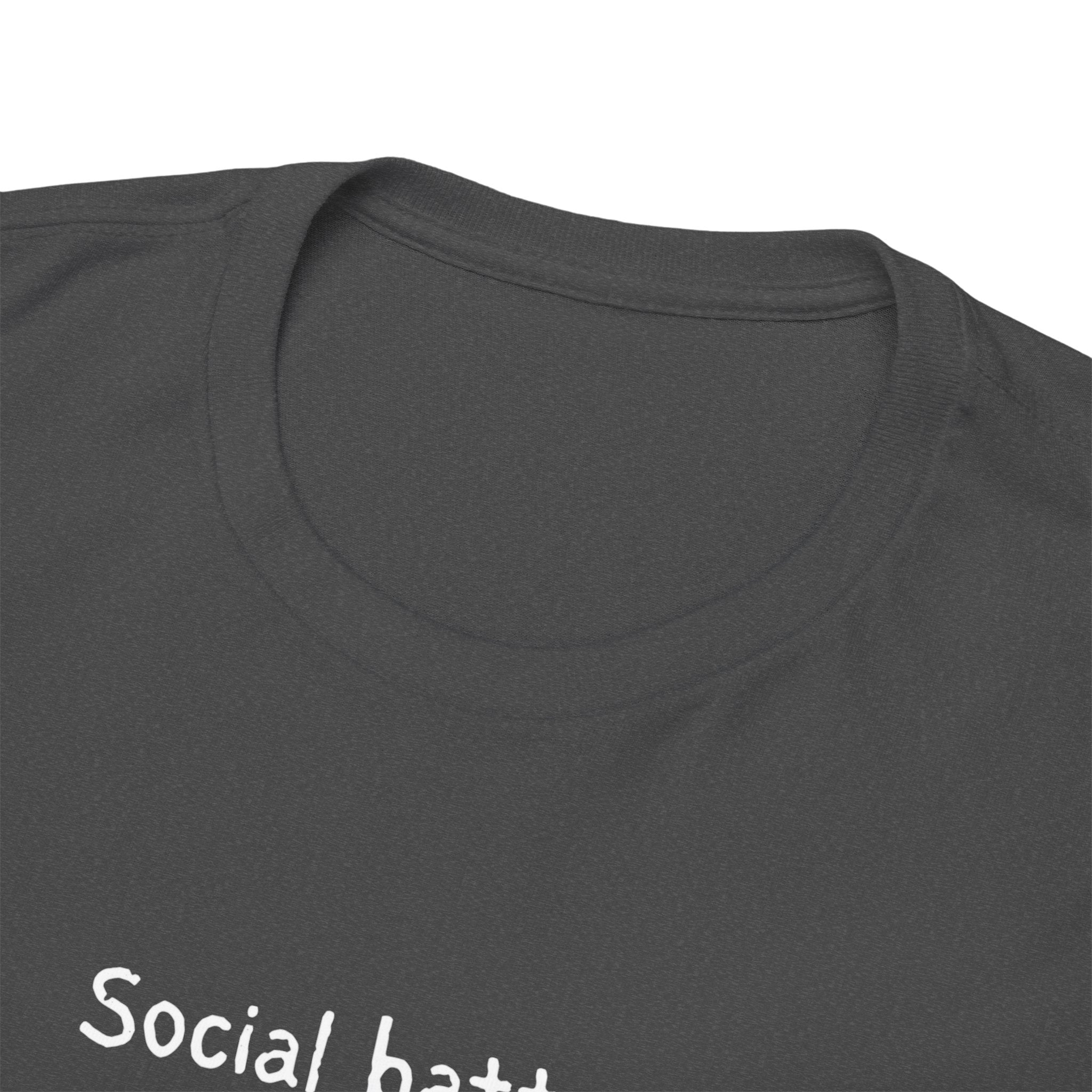 Social Battery Permanently Low Tee — Introvert Humor Cotton T-Shirt