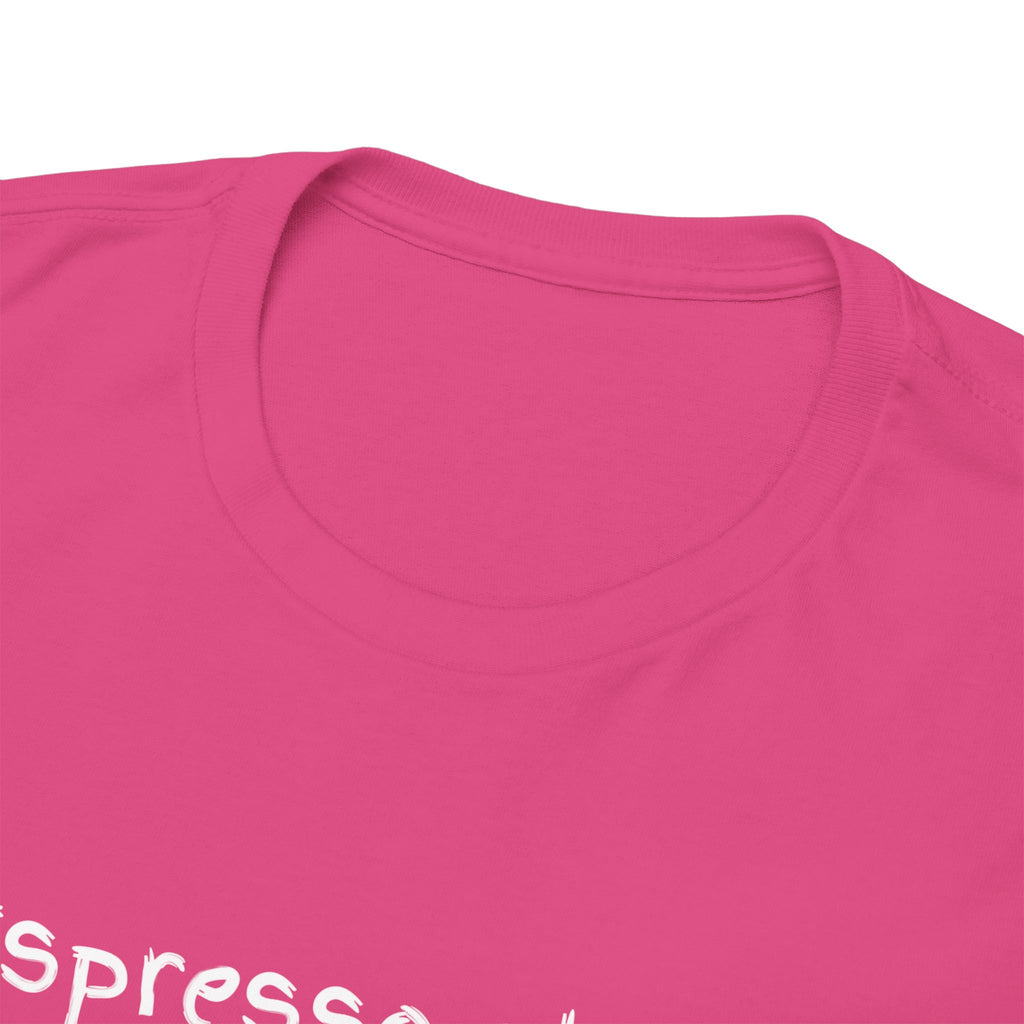 Espresso Shots T‑Shirt — Minimal Coffee Lover Tee