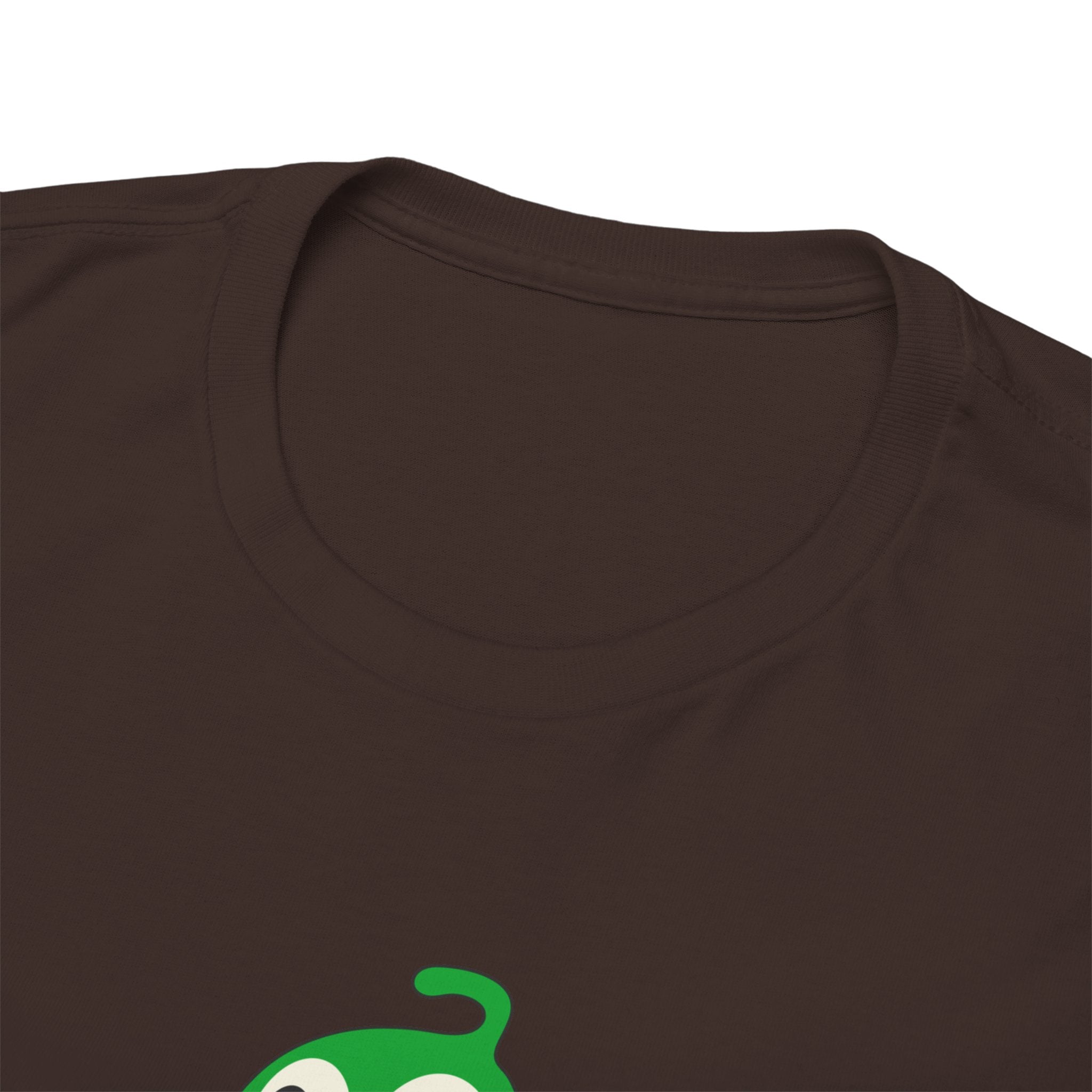 Screaming Internally Tee — Cute Green Monster Graphic Shirt