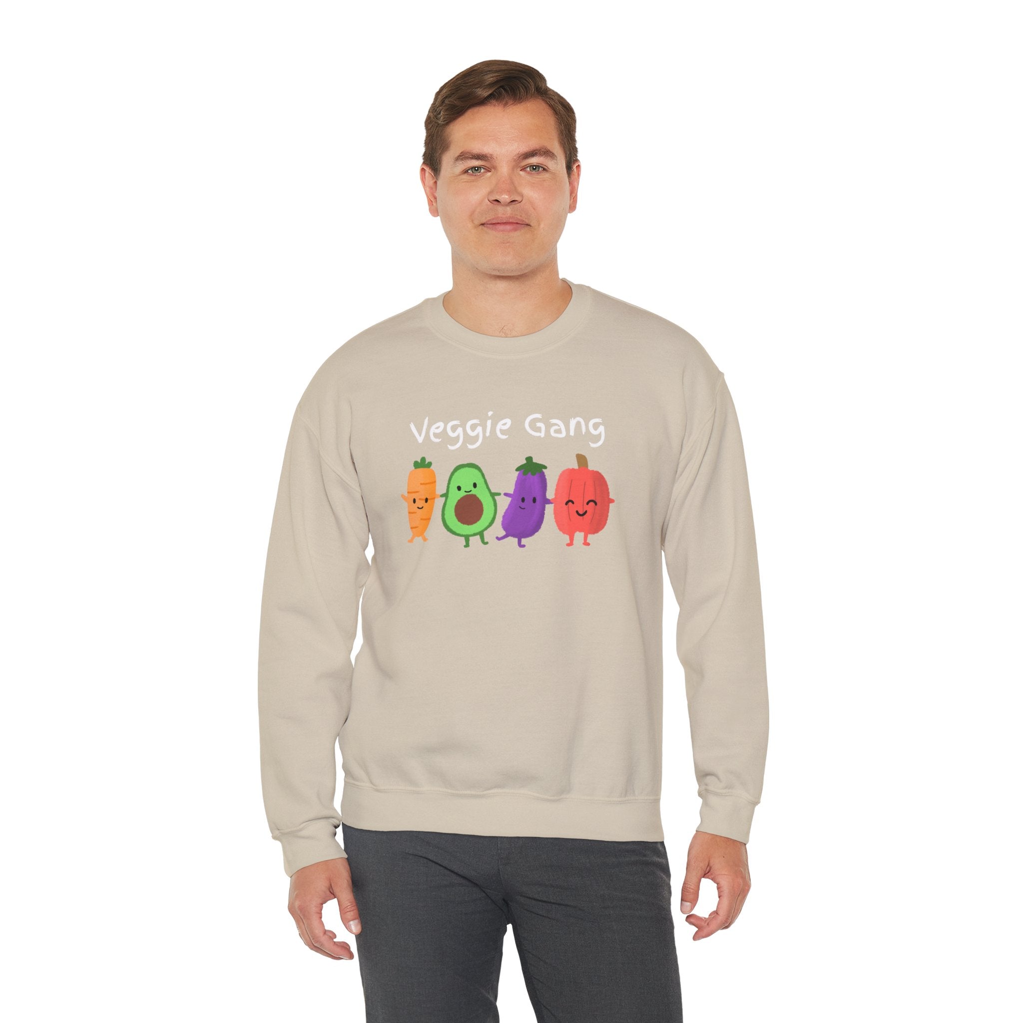 Anxiety Crewneck Sweatshirt — "Different Day Same Anxiety" Cute Cartoon Comfort Pullover