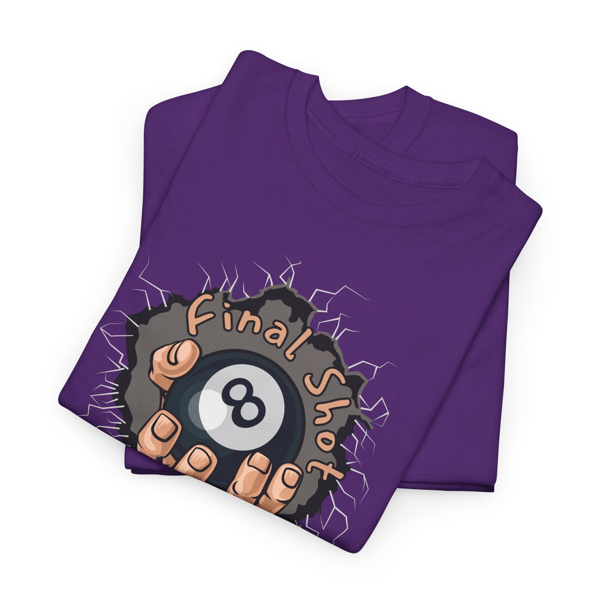 Eight Ball Pocket Tee — "Final Say" Billiards Graphic Shirt