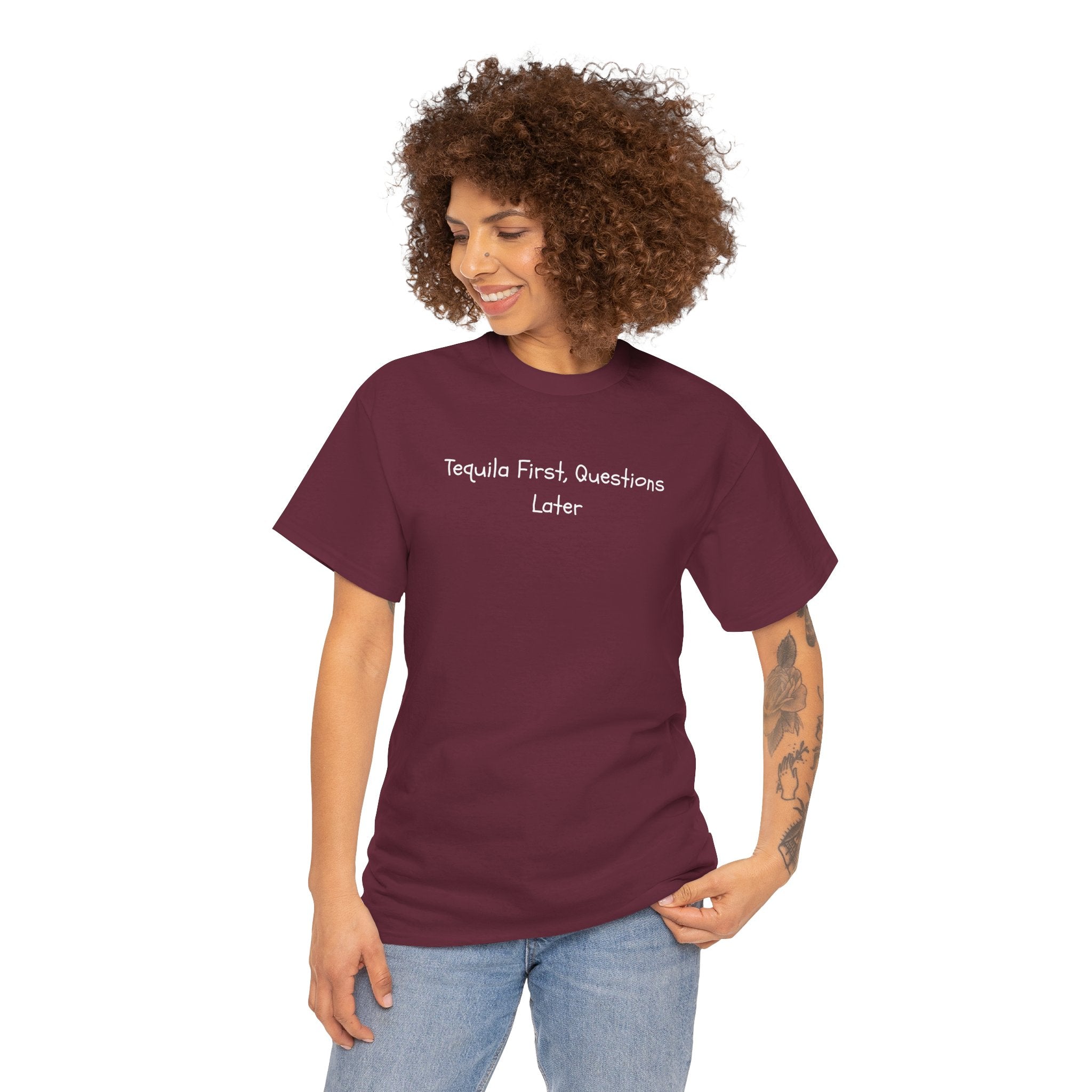 Tequila First Questions Later Tee