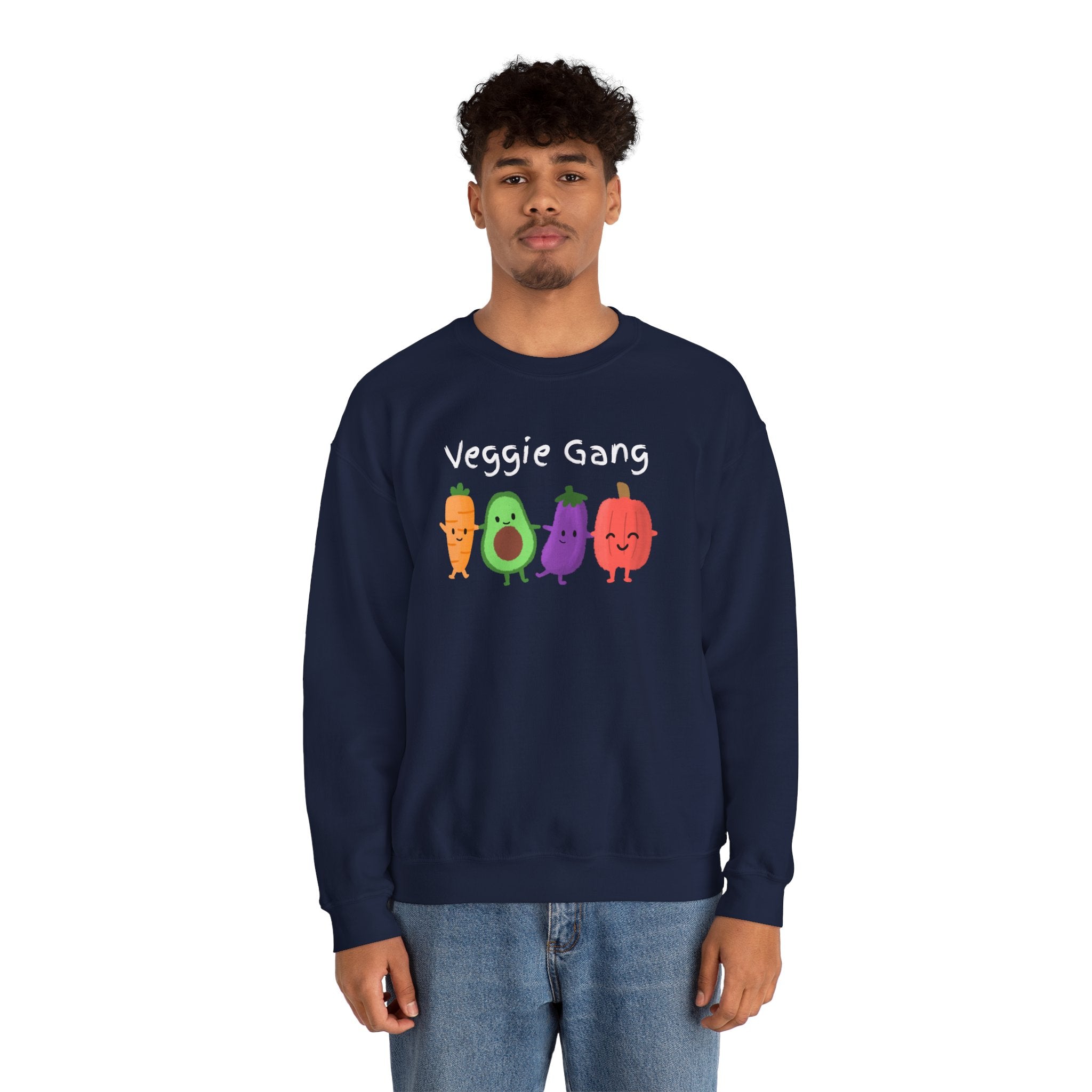 Anxiety Crewneck Sweatshirt — "Different Day Same Anxiety" Cute Cartoon Comfort Pullover
