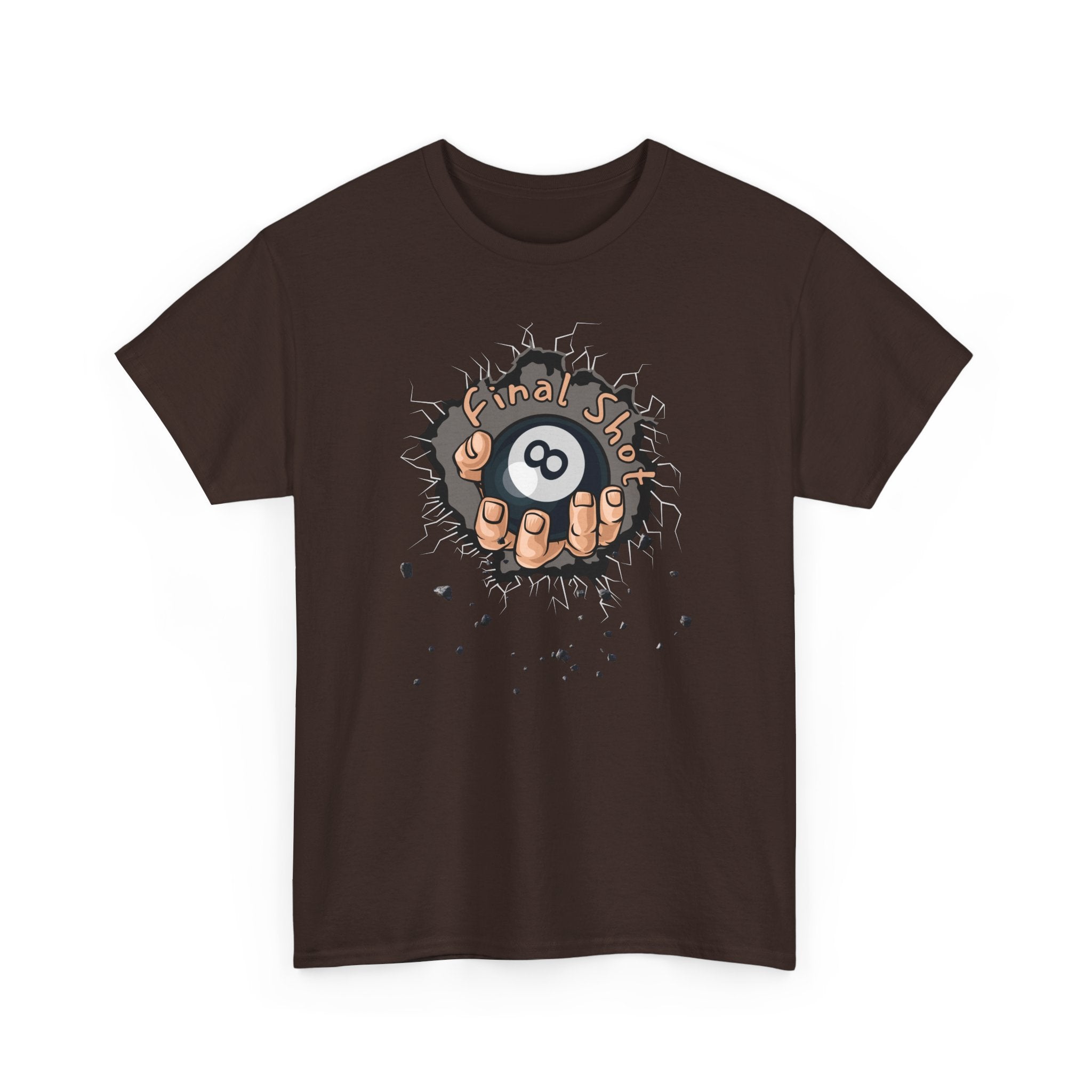 Eight Ball Pocket Tee — "Final Say" Billiards Graphic Shirt