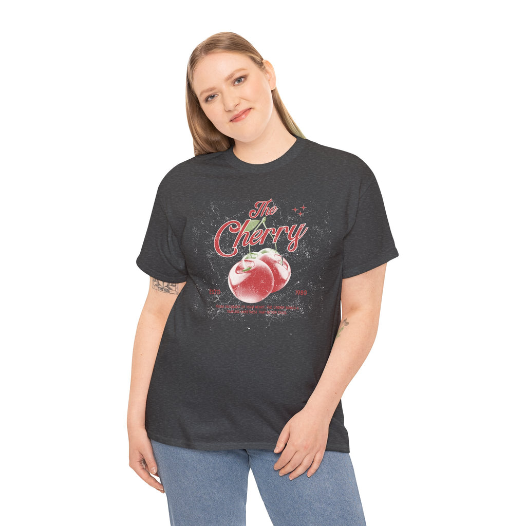 Cherry Vintage Graphic Tee — "I’m Cherry" Retro Fruit T-Shirt