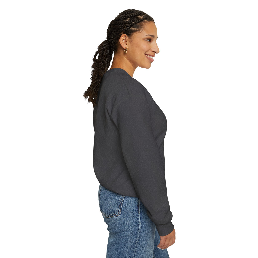 Believe in Yourself Crewneck Sweatshirt — Rainbow Inspirational Graphic