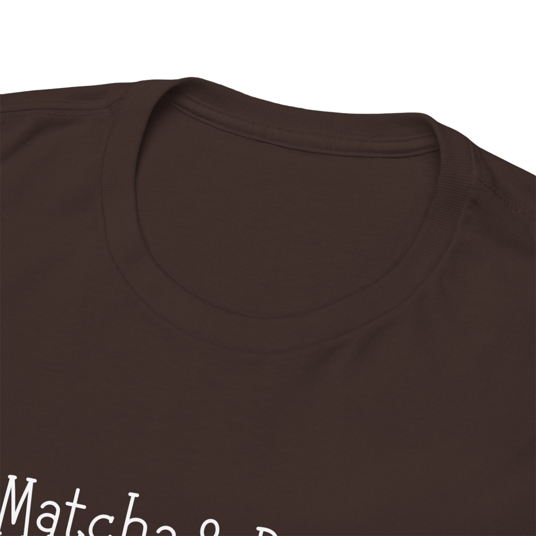 Matcha & Peace Tee — Minimalist Tea Lover Shirt