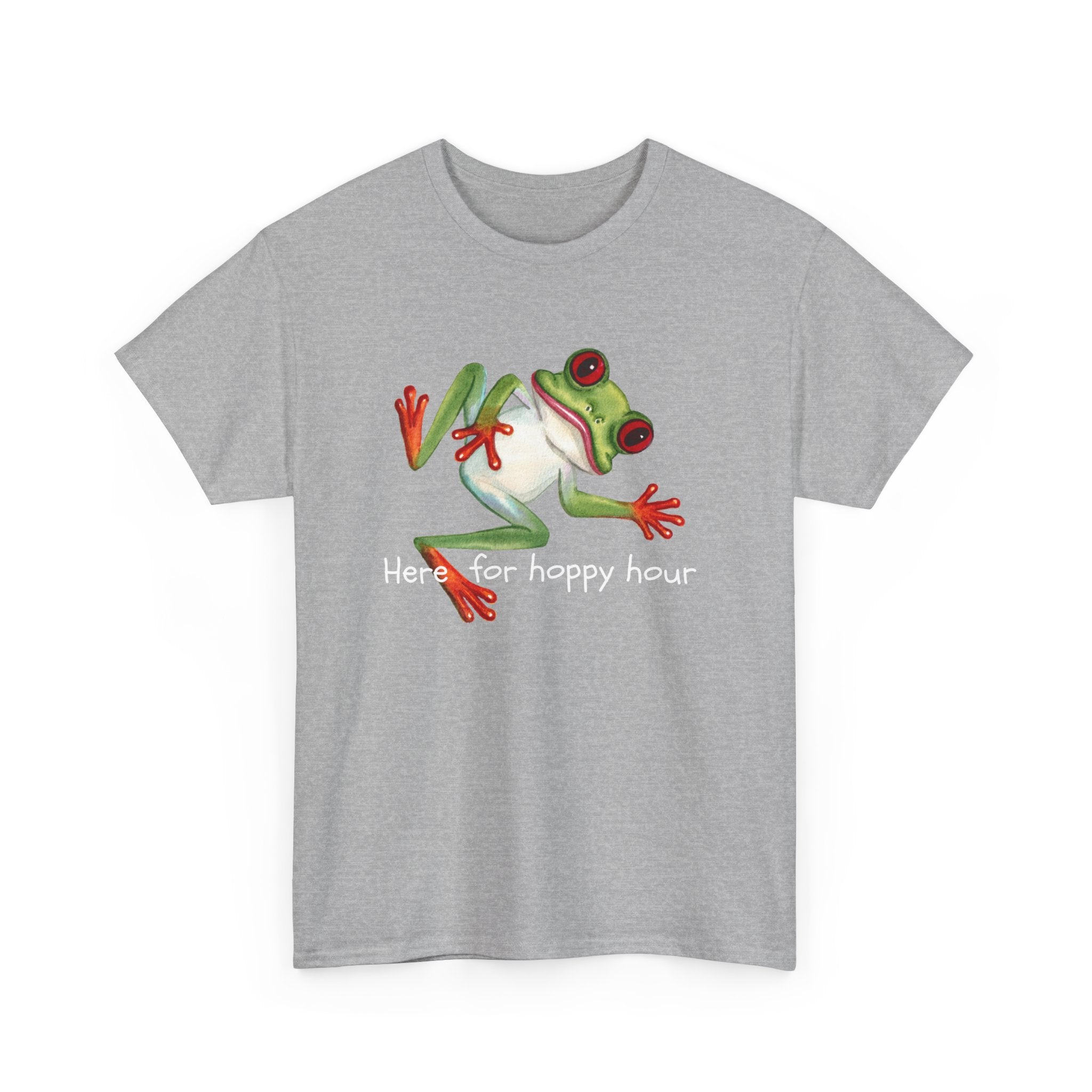 Red-Eyed Tree Frog Graphic Tee — Cute Tropical Frog Shirt for Nature Lovers