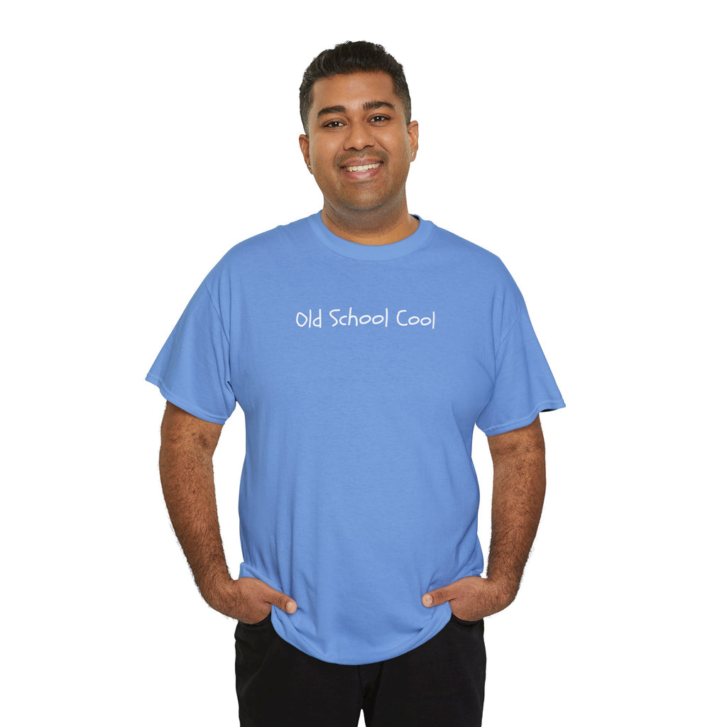 Old School Cool T-Shirt — Minimal Retro Graphic Tee