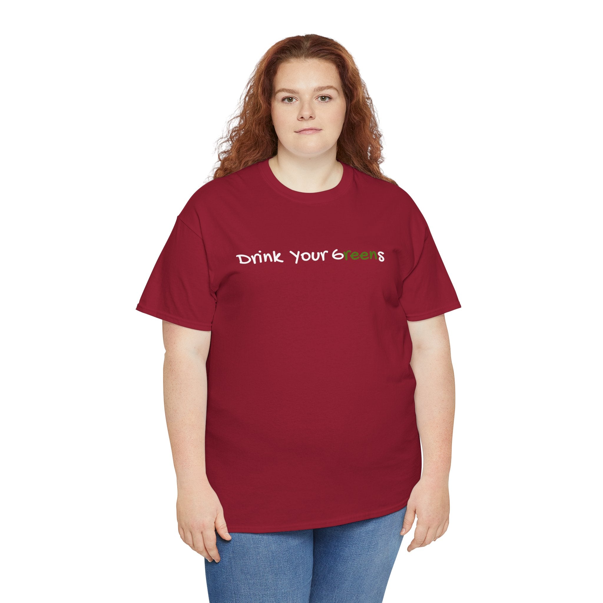 Drink Your Greens T-Shirt — Funny Healthy Lifestyle Tee