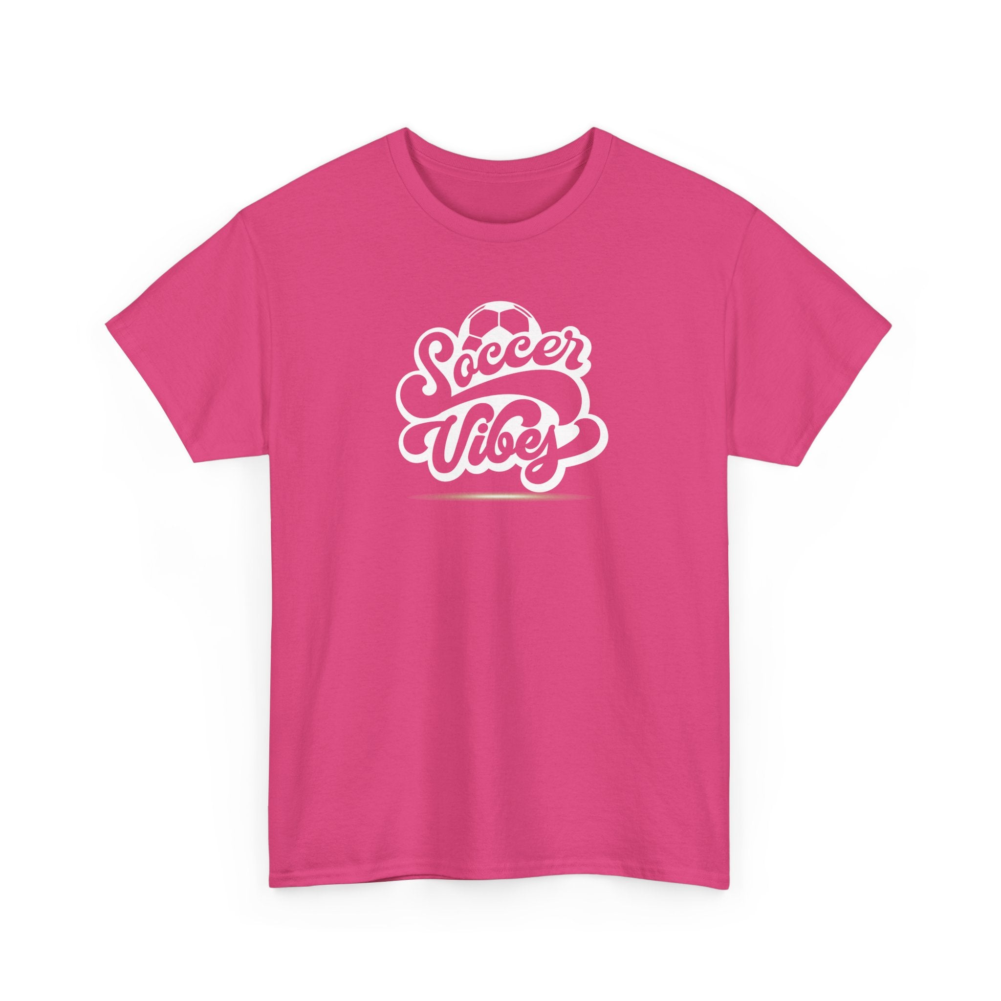 Soccer Vibes T-Shirt — Retro Script Soccer Tee