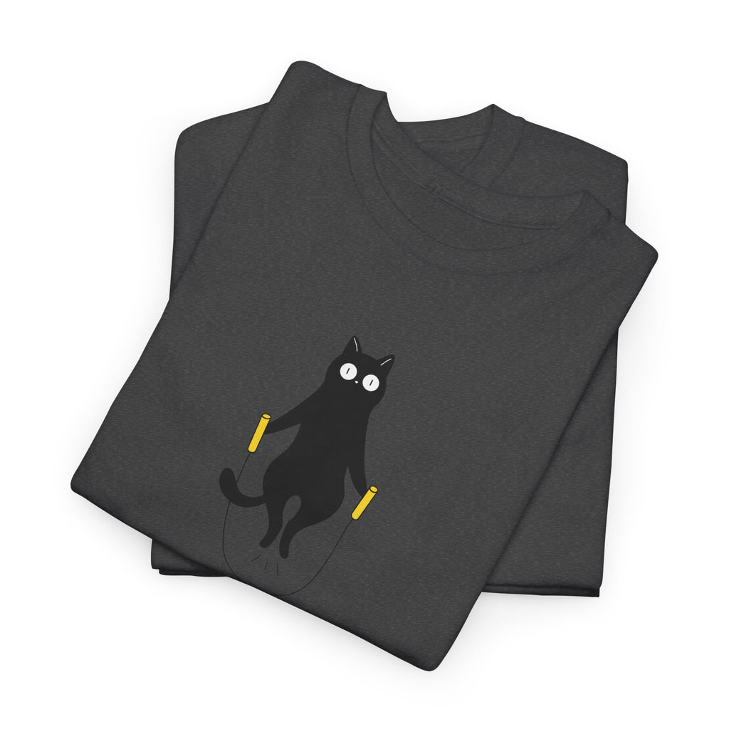 Cat Skipping These Problems Like Tee — Funny Cat Graphic T‑Shirt